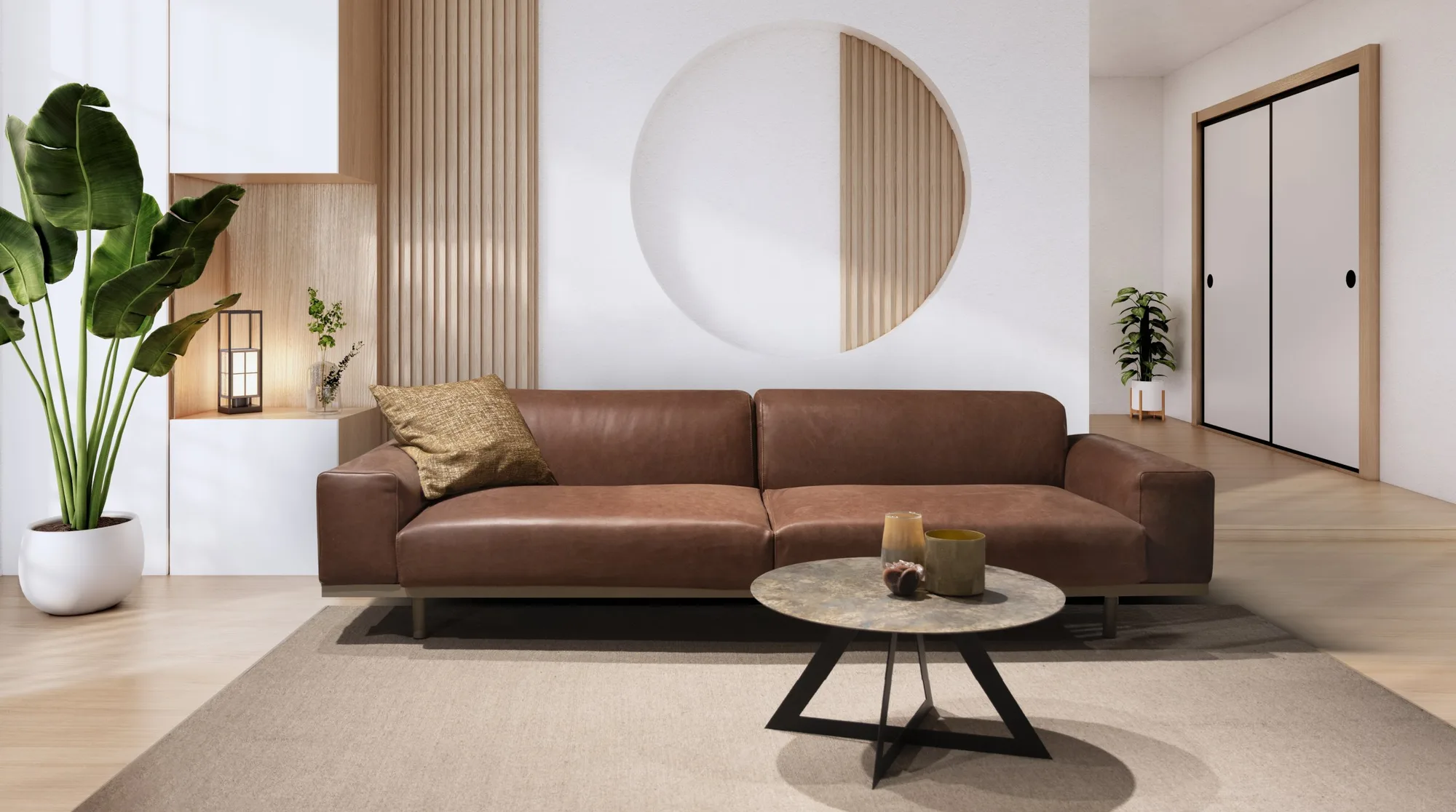 Sofa Cincinatti (Leder of Stoff) - Het Anker
