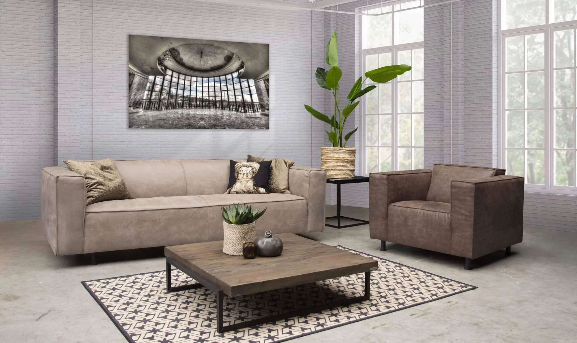 Sofa Primavera (Leder of stof) - Het Anker