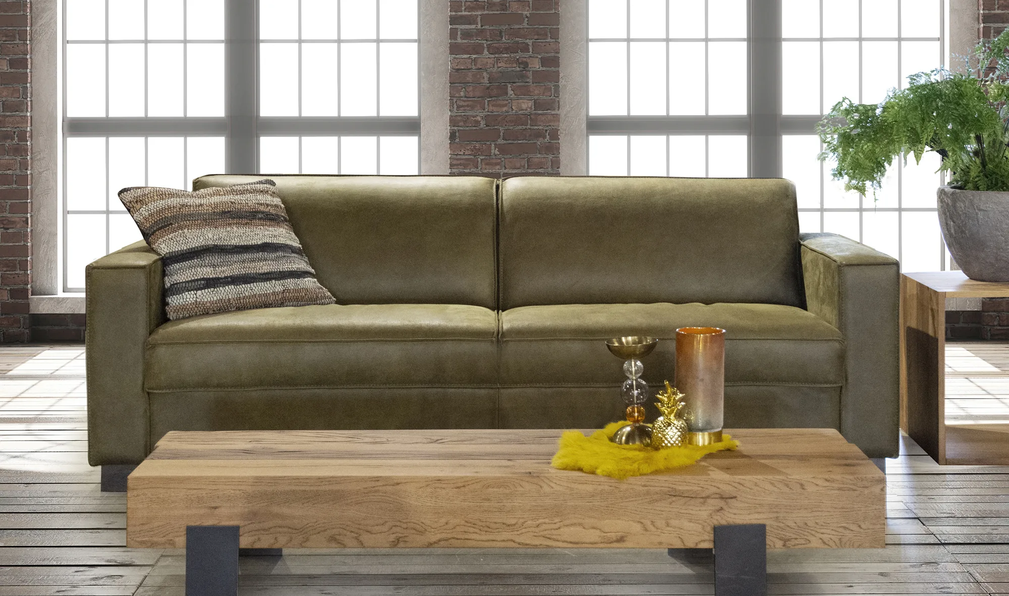 Stuttgart Sofa (Leder) - Het Anker