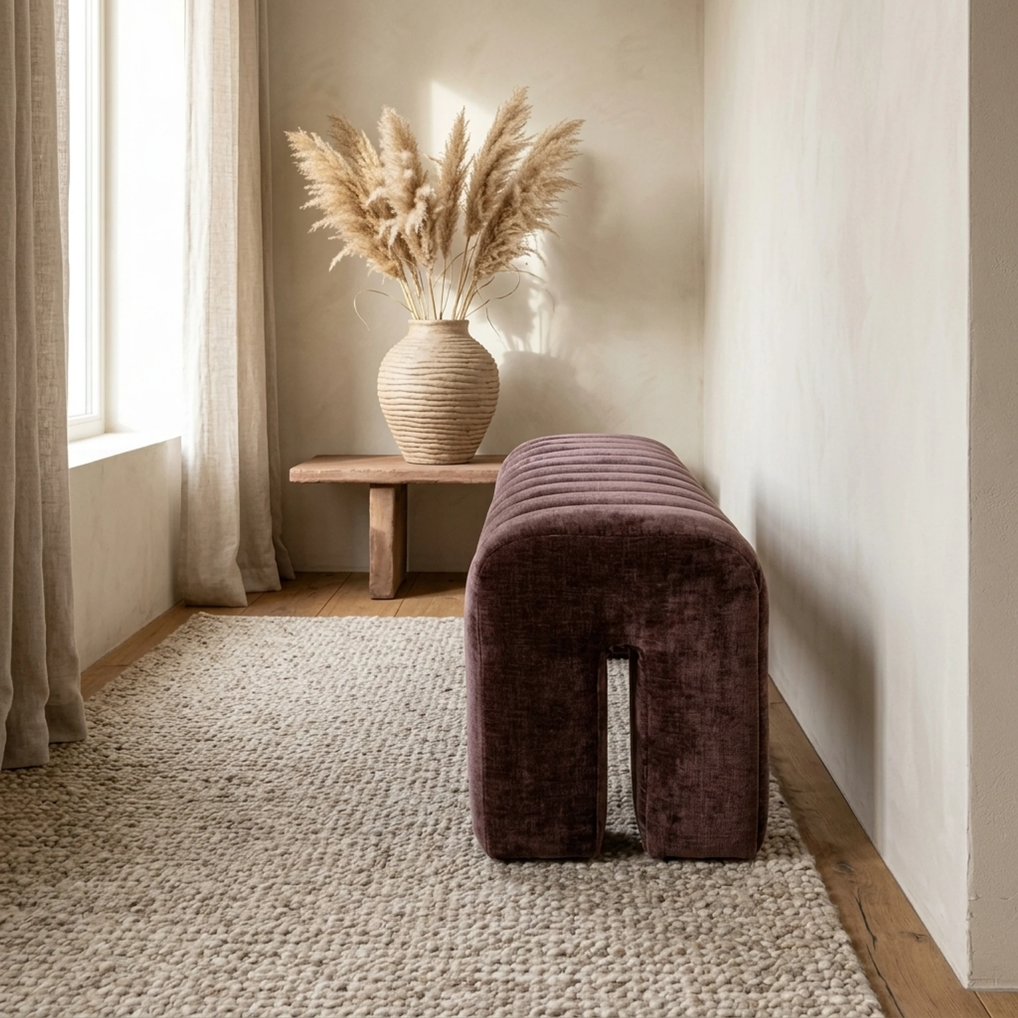 Bank Galerie lila - By-Boo
