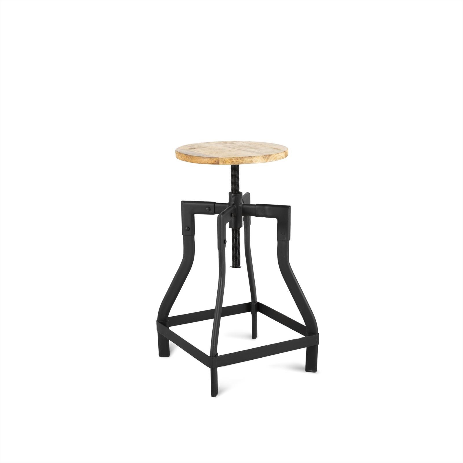 Adjustable Metal Stool - Benoa
