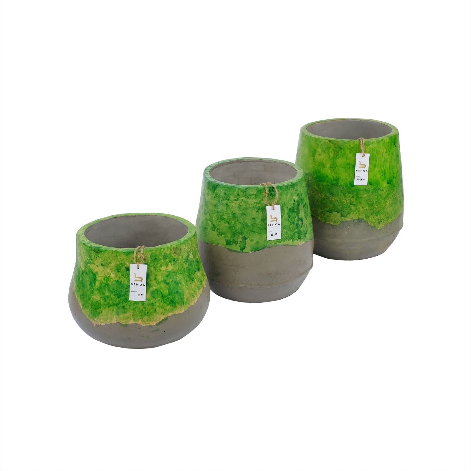 Vase Green Medium - Benoa