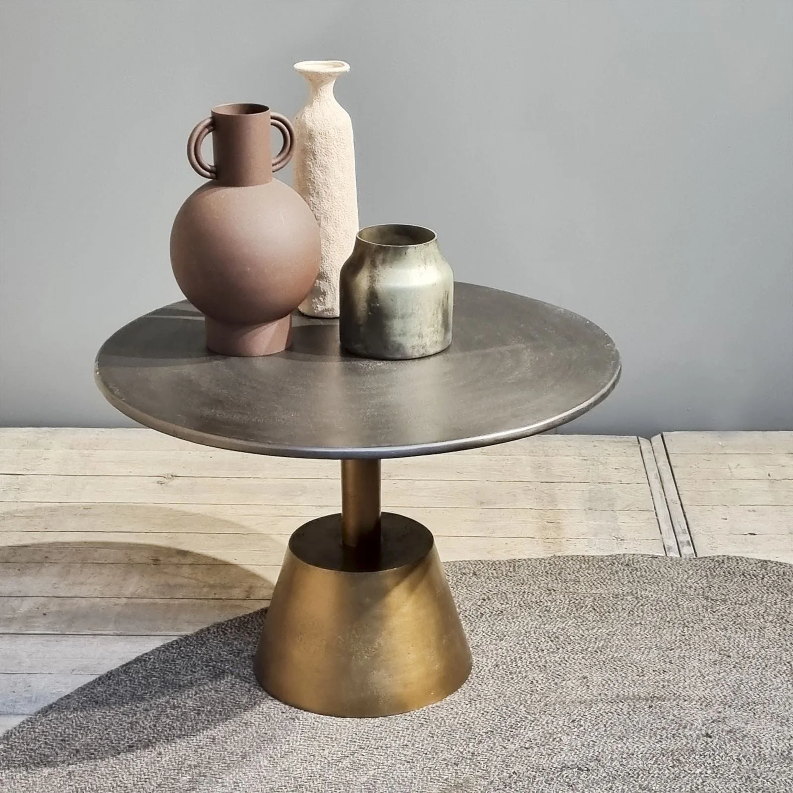 Side Table Kian Gold Silver - Benoa