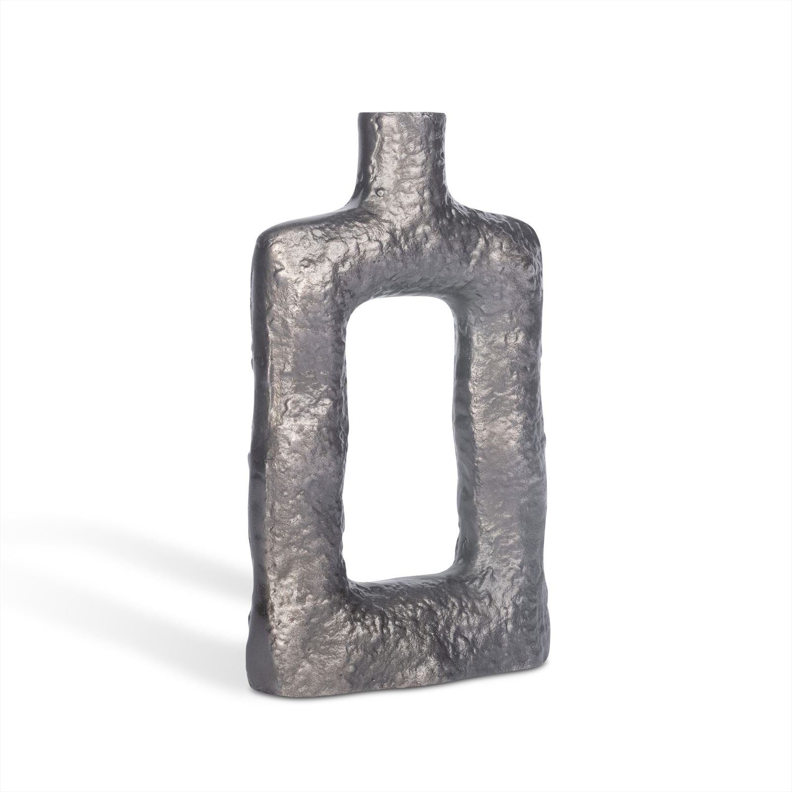 Vase Oblong Silver - Benoa