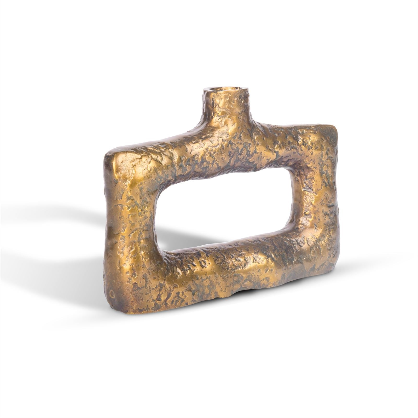 Vase Rectangular Gold - Benoa