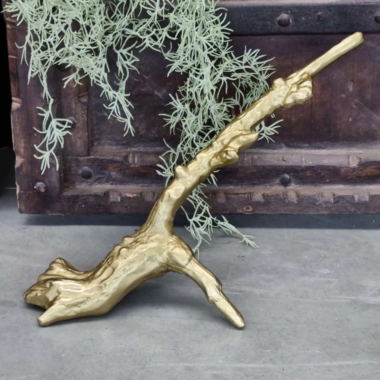 Skulptur Gold Gespritzt - Benoa