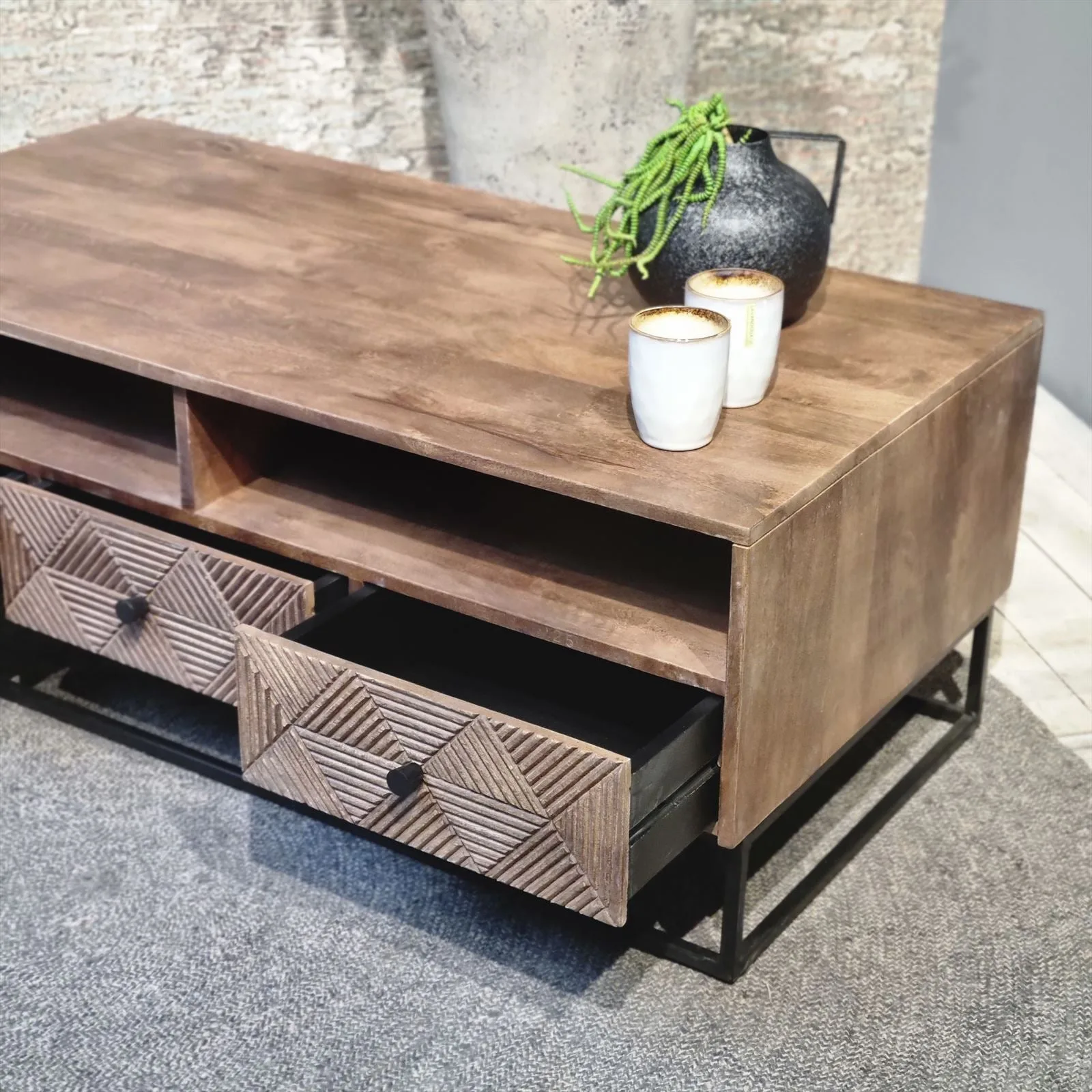 Jasmin 3 Drawer Coffee Table 120 - Benoa