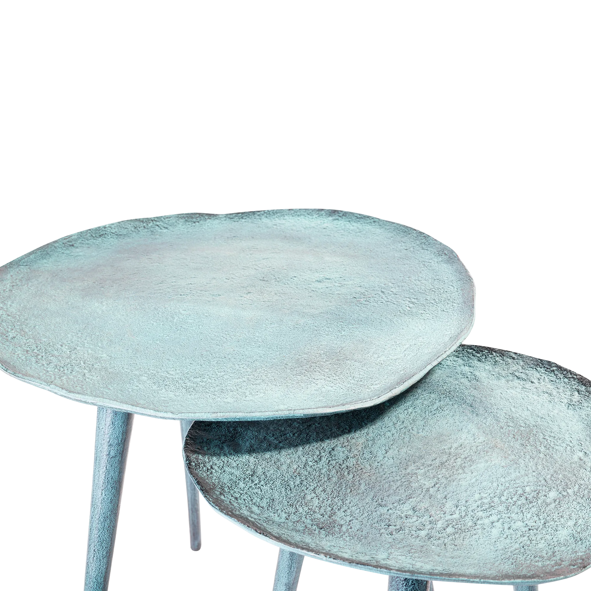 Side Table Blue Patina 34.5 - Benoa