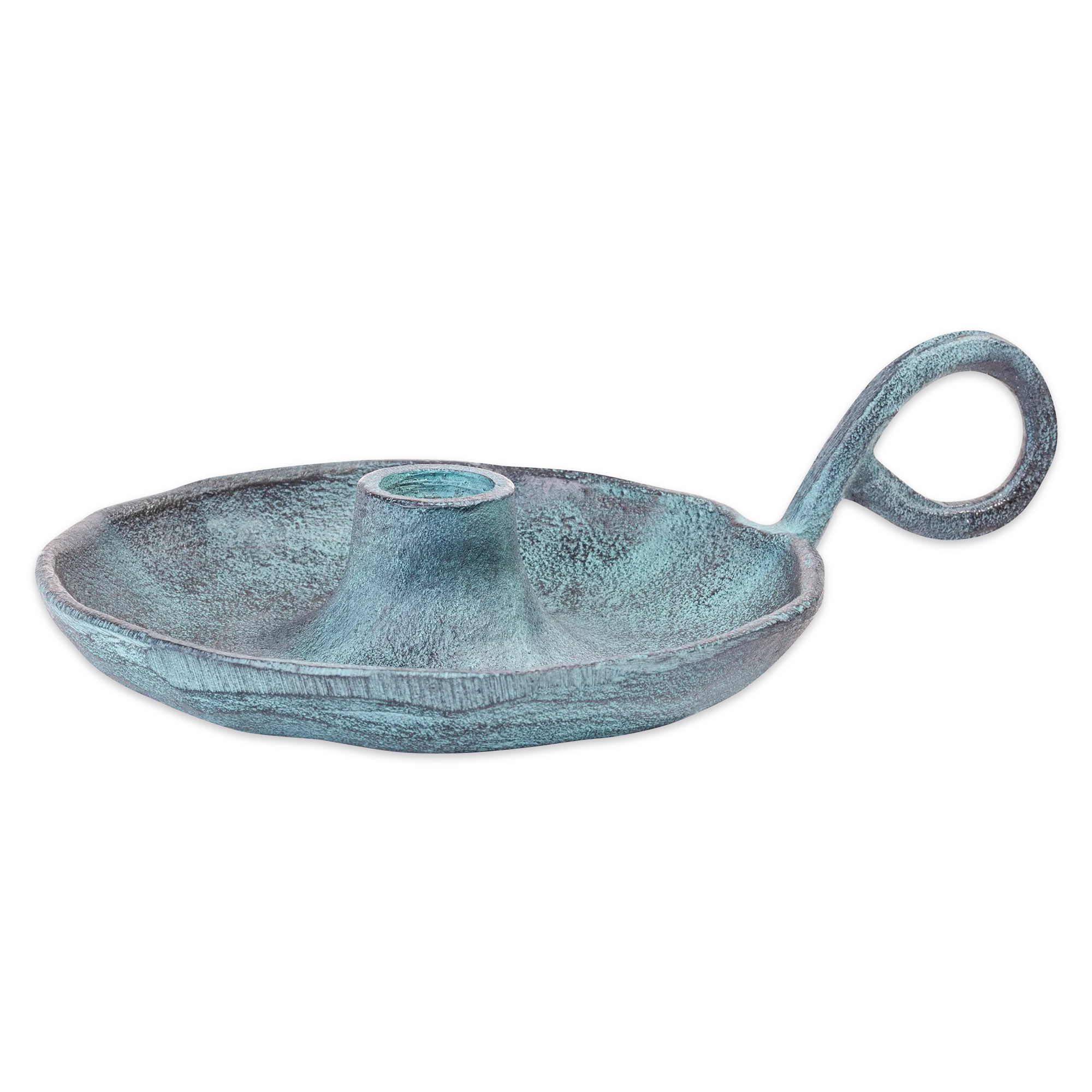 Kerzenleuchter Blau Patina - Benoa