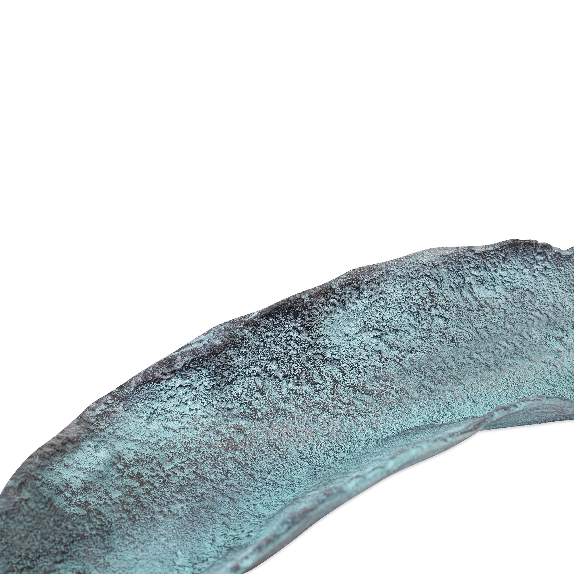 Tablett Dekorativ Blau Patina - Benoa
