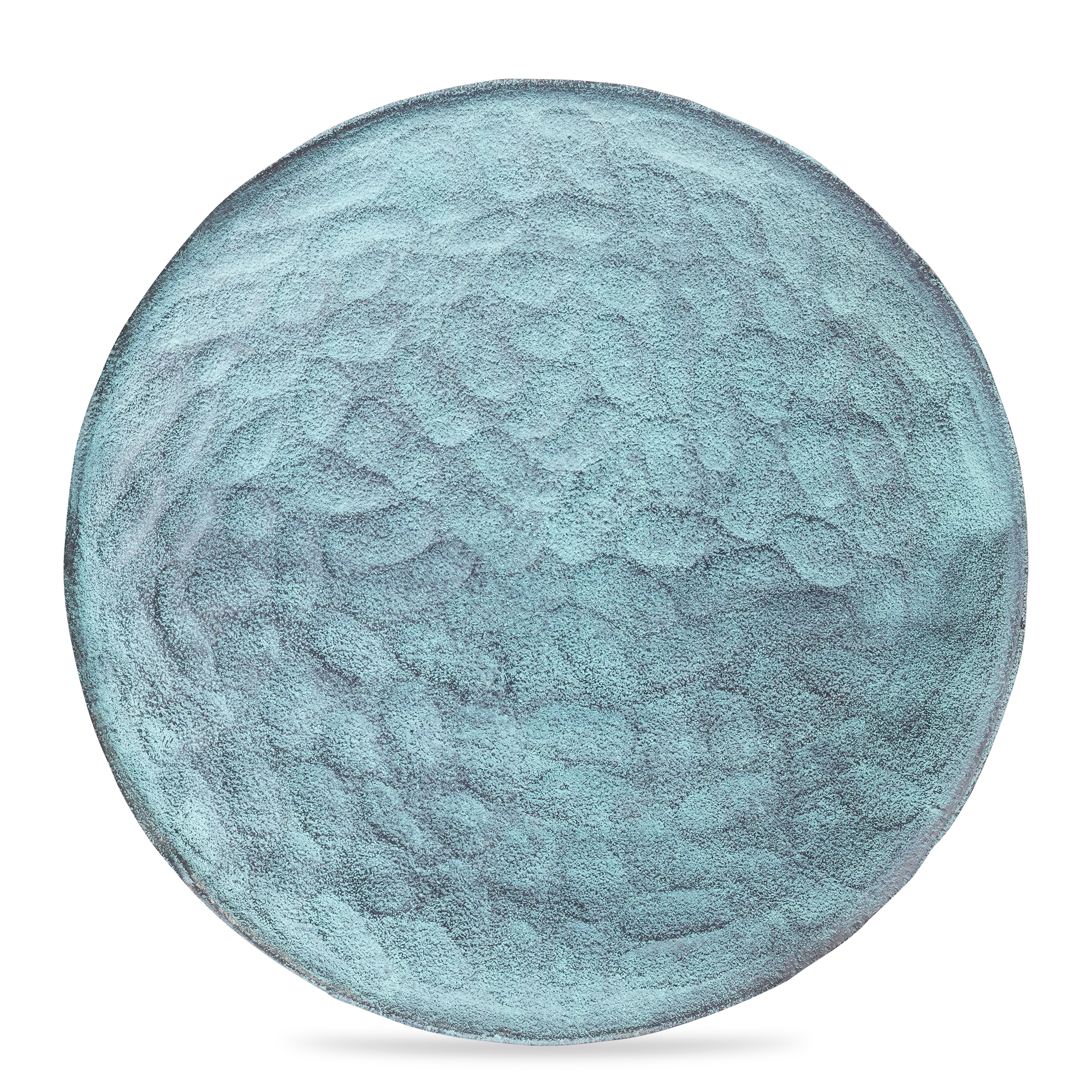 Tablett Dekorativ Blau Patina 35 - Benoa