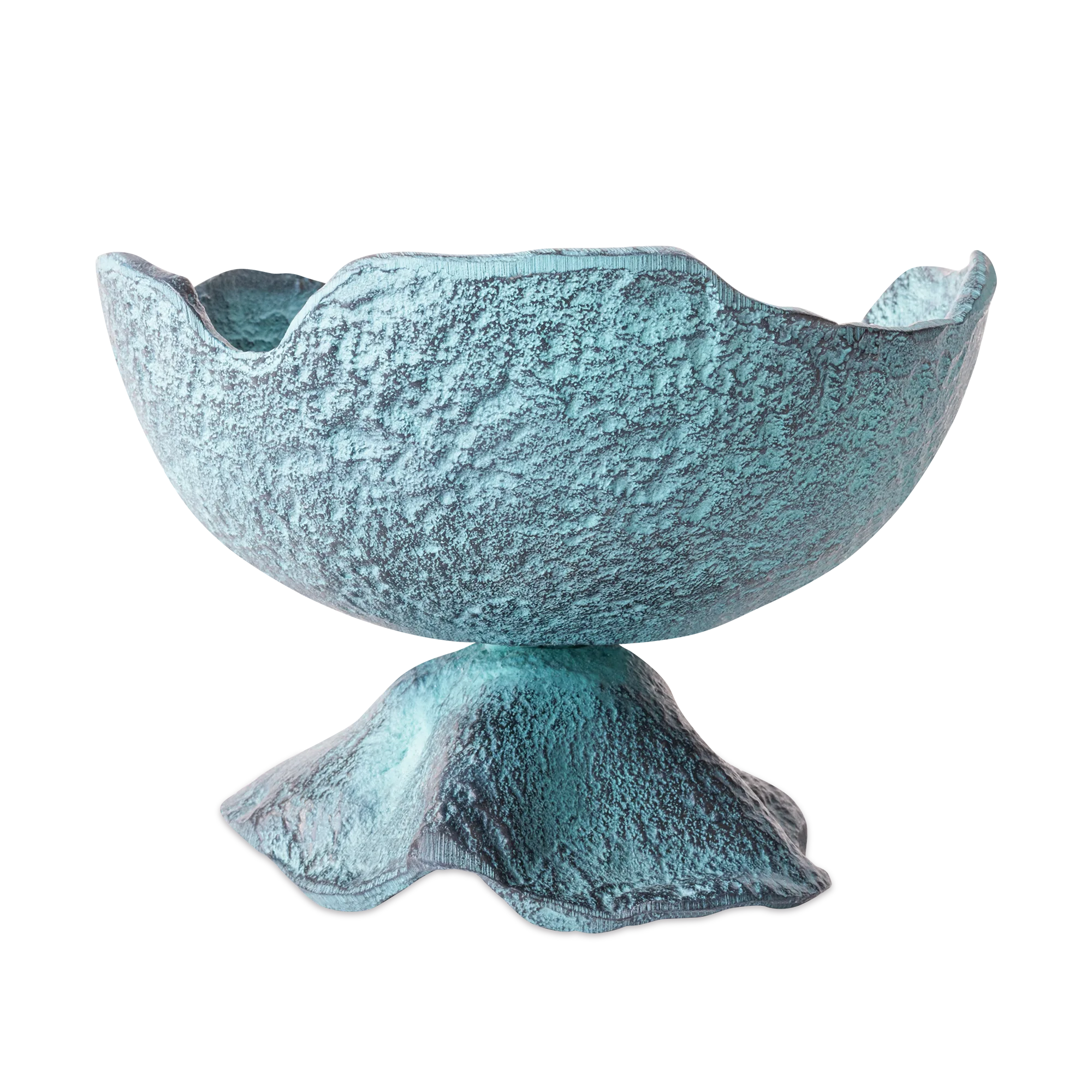 Schale Dekorativ Blau Patina - Benoa