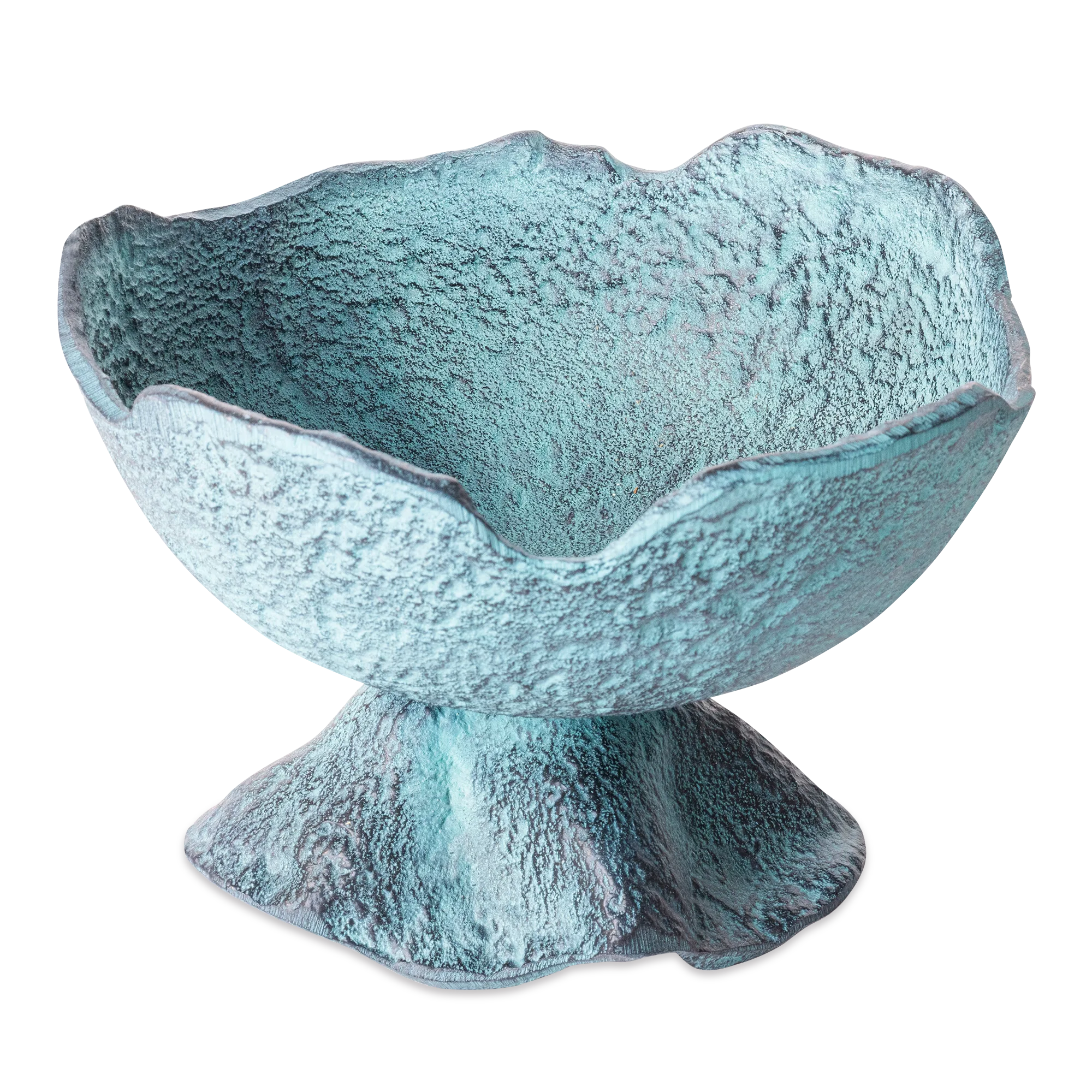 Schale Dekorativ Blau Patina - Benoa