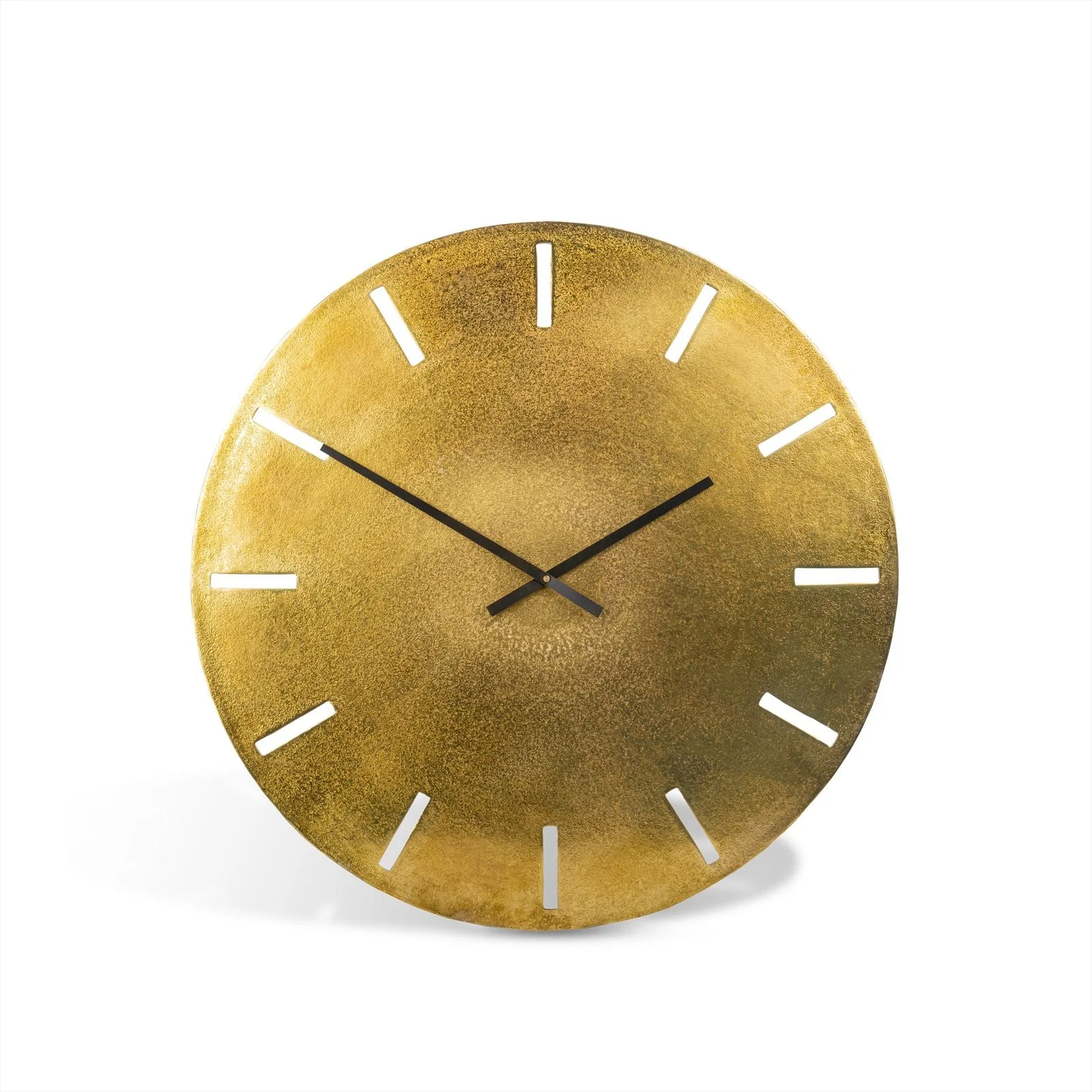 Große goldene Wanduhr - Benoa
