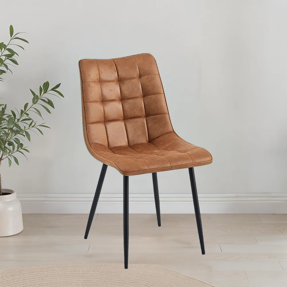 Lucille CEP 01 Cognac Dining Chair - Benoa