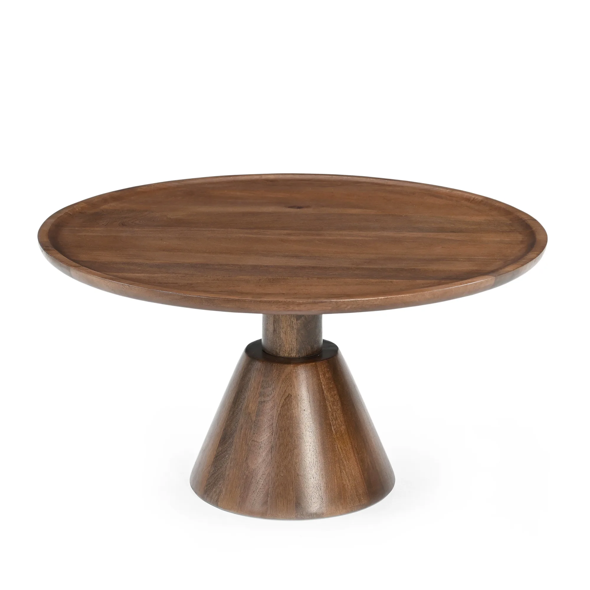 Couchtisch Jade Kegelfuss Braun - Benoa
