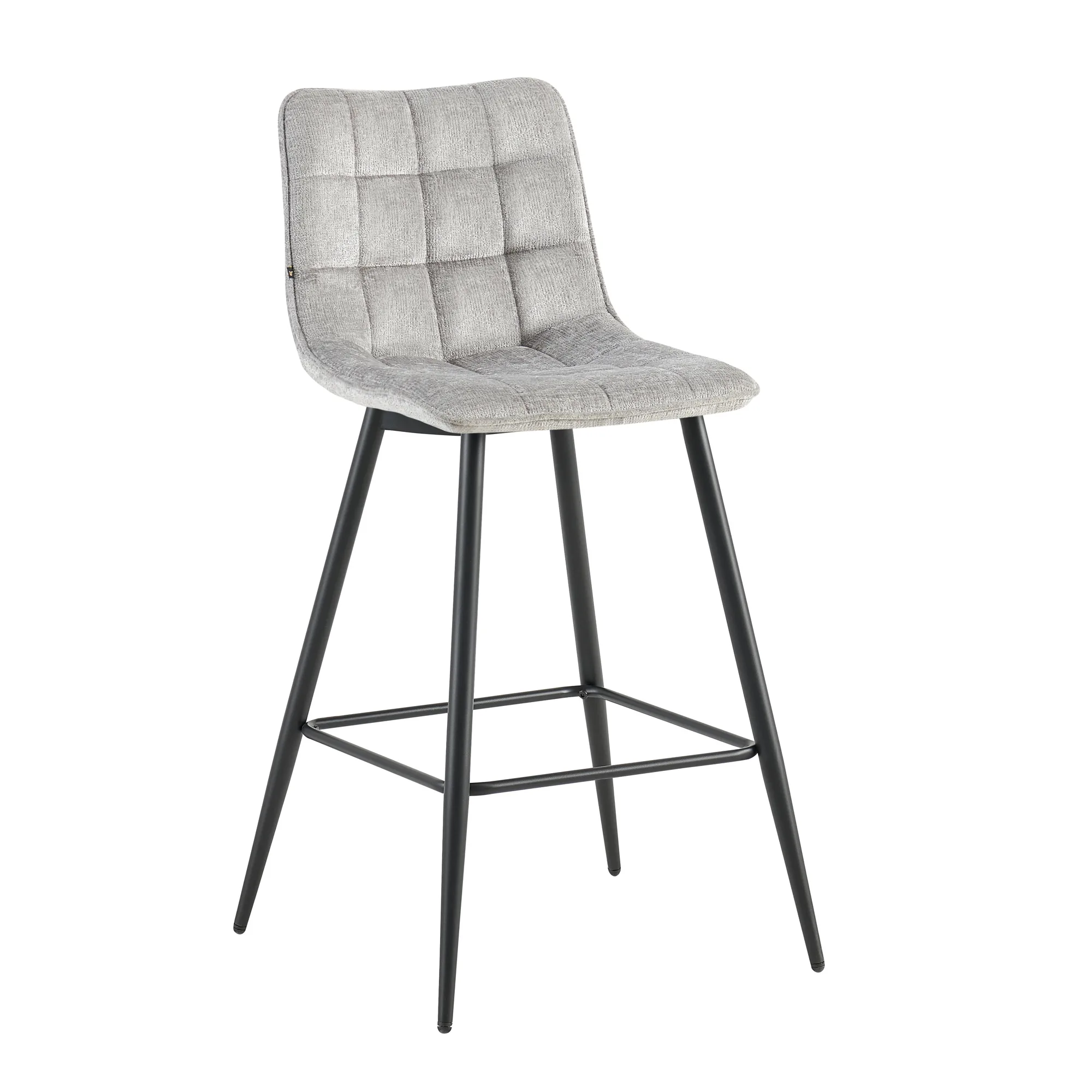 Barhocker Lucille Perfect Harmony 82 Grau (Stoff) - Benoa