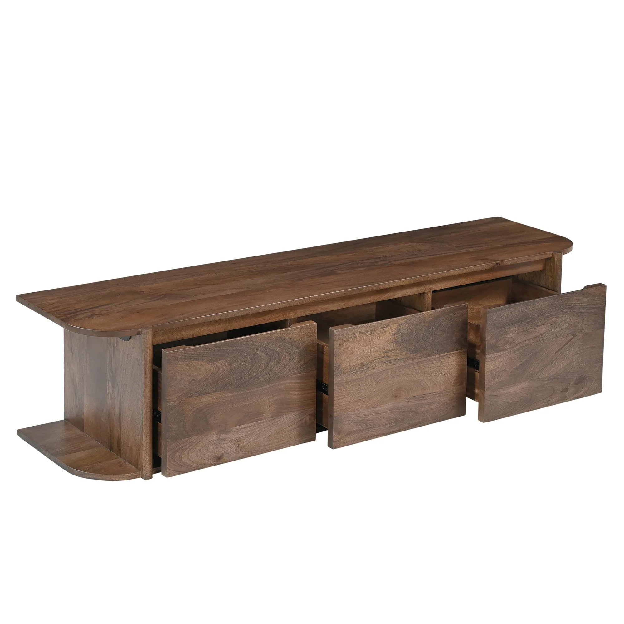 TV-Schrank Jade schwebend Braun - Benoa