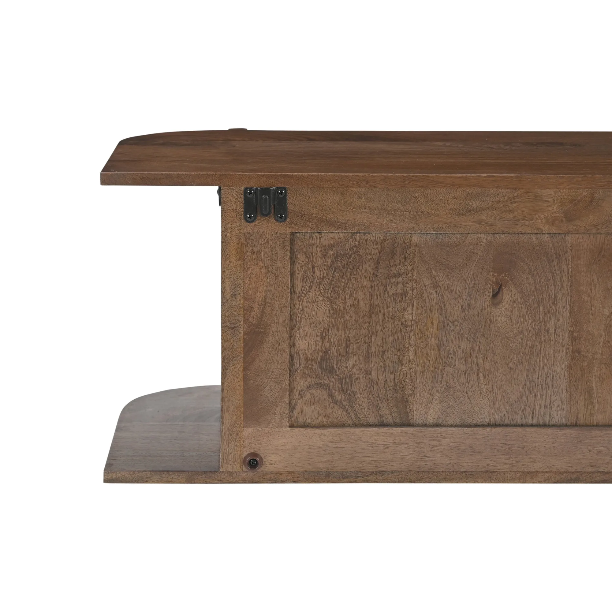 TV-Schrank Jade schwebend Braun (Mangoholz) - Benoa