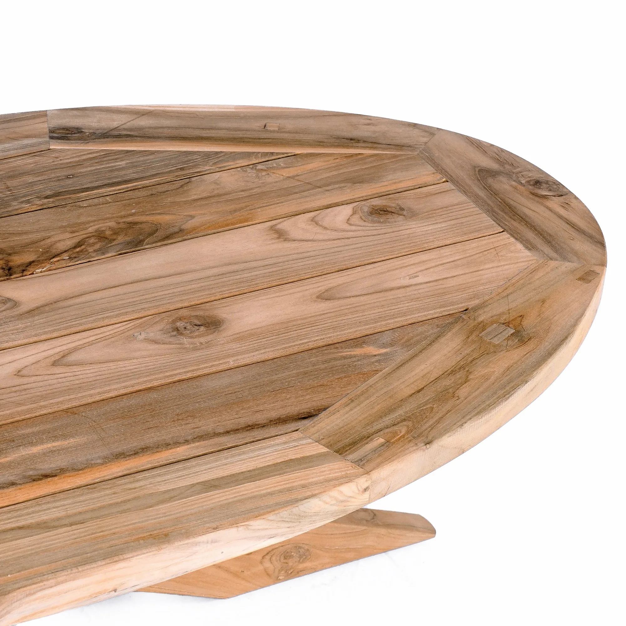 Garten-Couchtisch Negara Ellipse Teak - Benoa