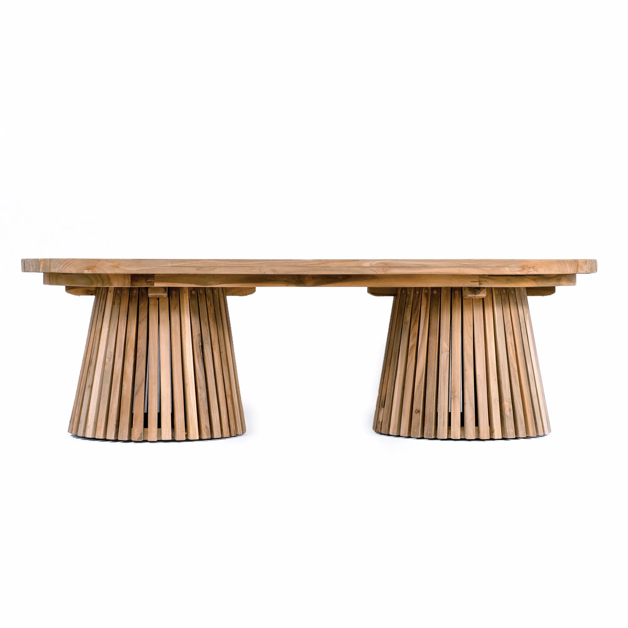Garten Couchtisch Mirai Teakholz 130 (Natur) - Benoa