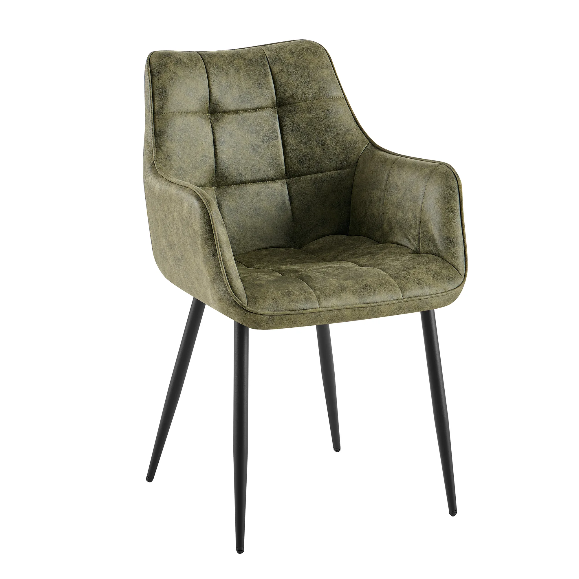 Dining Chair Lucille Arm CEP 04 Army Green - Benoa