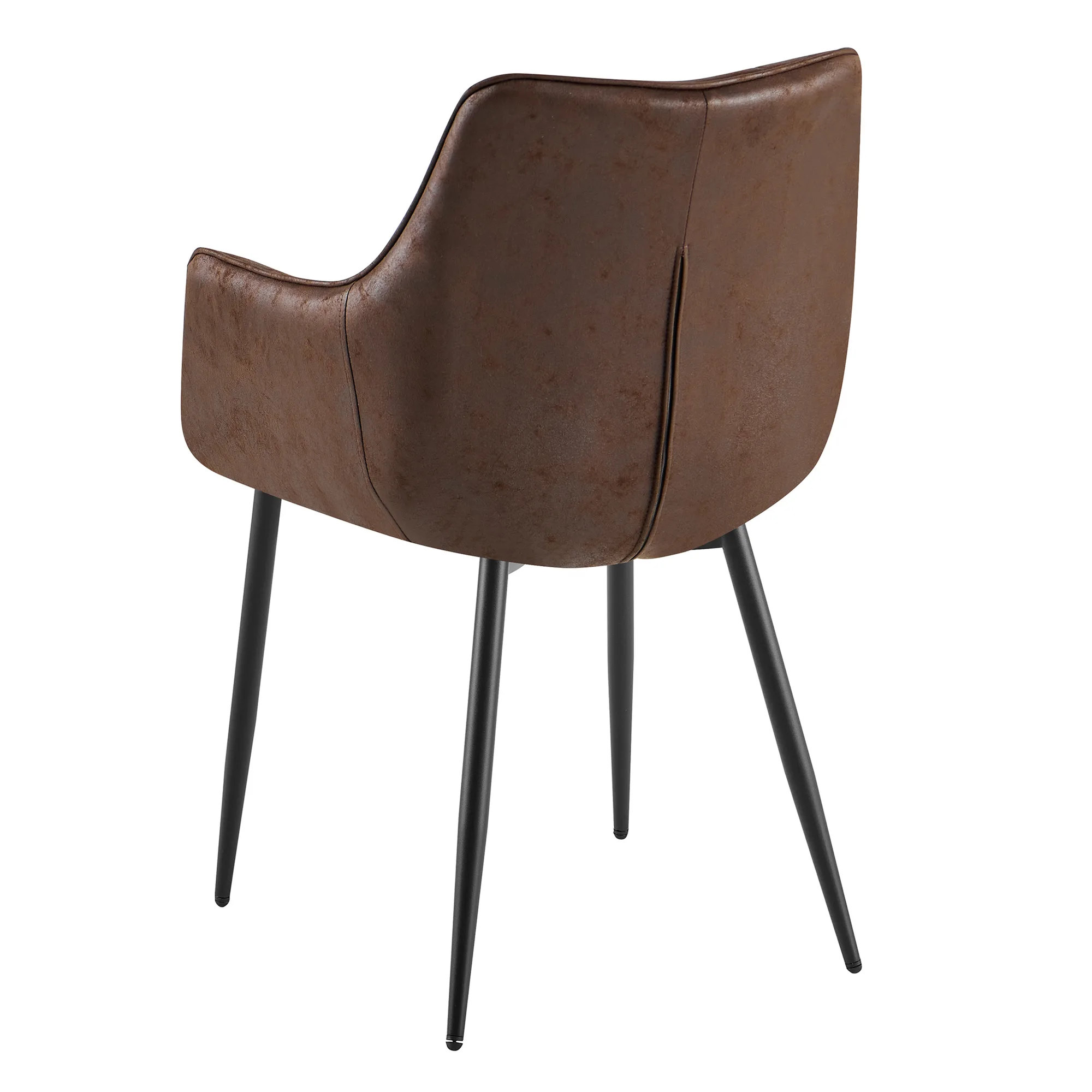 Dining Chair Lucille Arm CEP 09 Dark Brown - Benoa