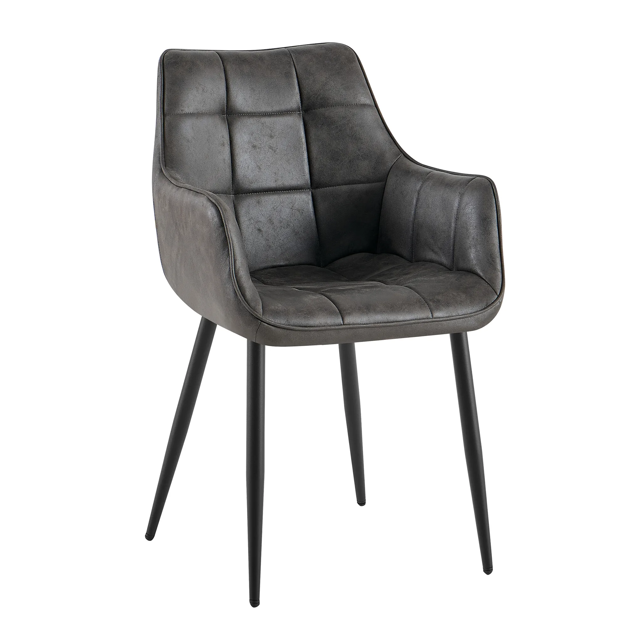 Dining Chair Lucille Arm CEP 11 Anthracite - Benoa