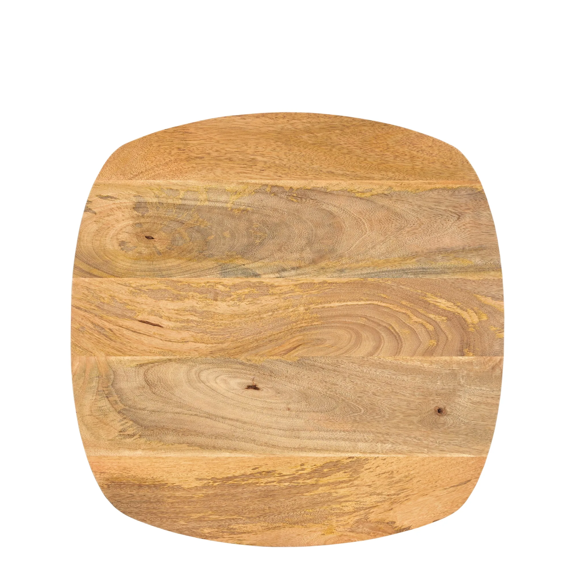 Side Table Danish Oval Runa with Wooden Base 60 - Benoa