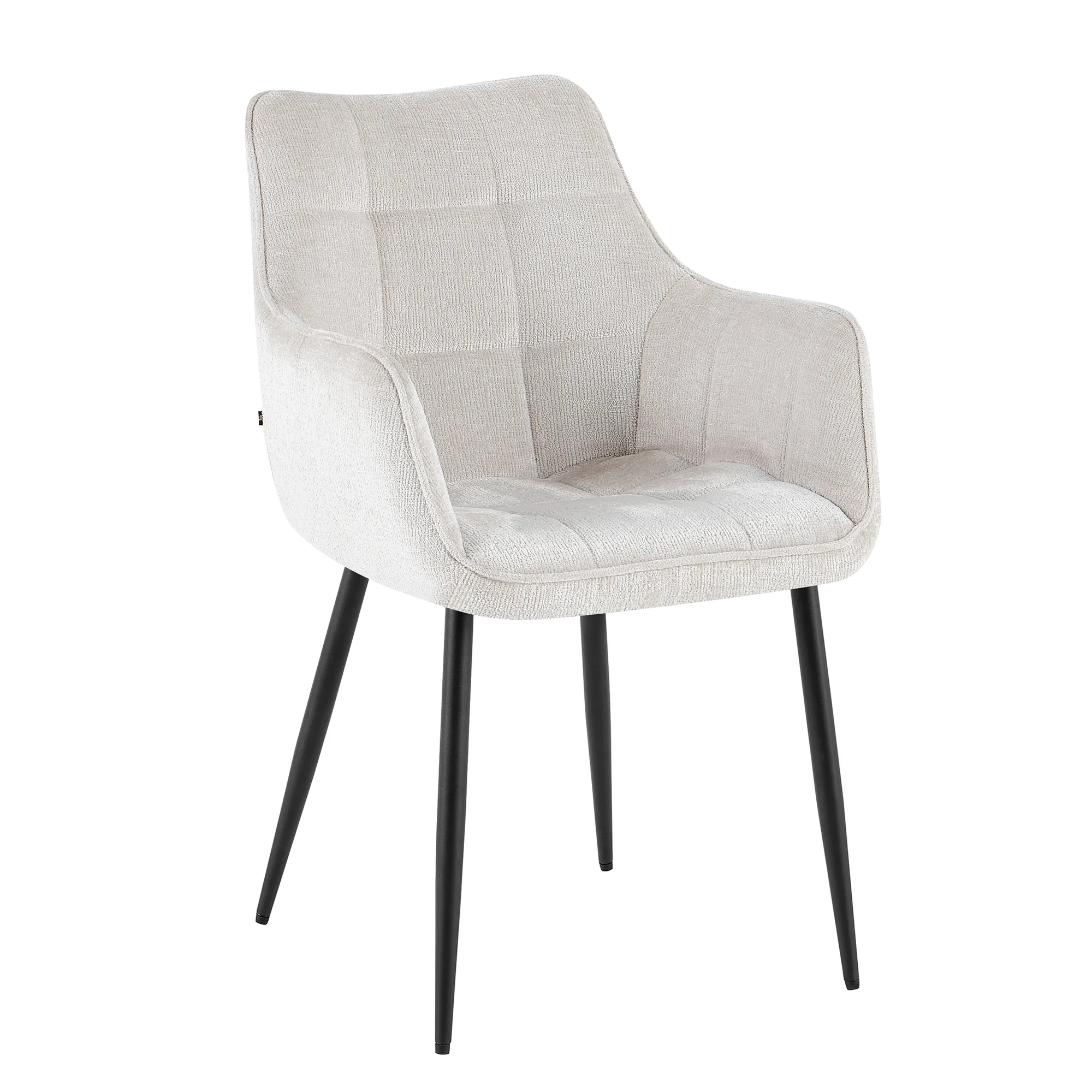 Esszimmerstuhl Lucille Arm Perfect Harmony 02 Beige (Stoff) - Benoa