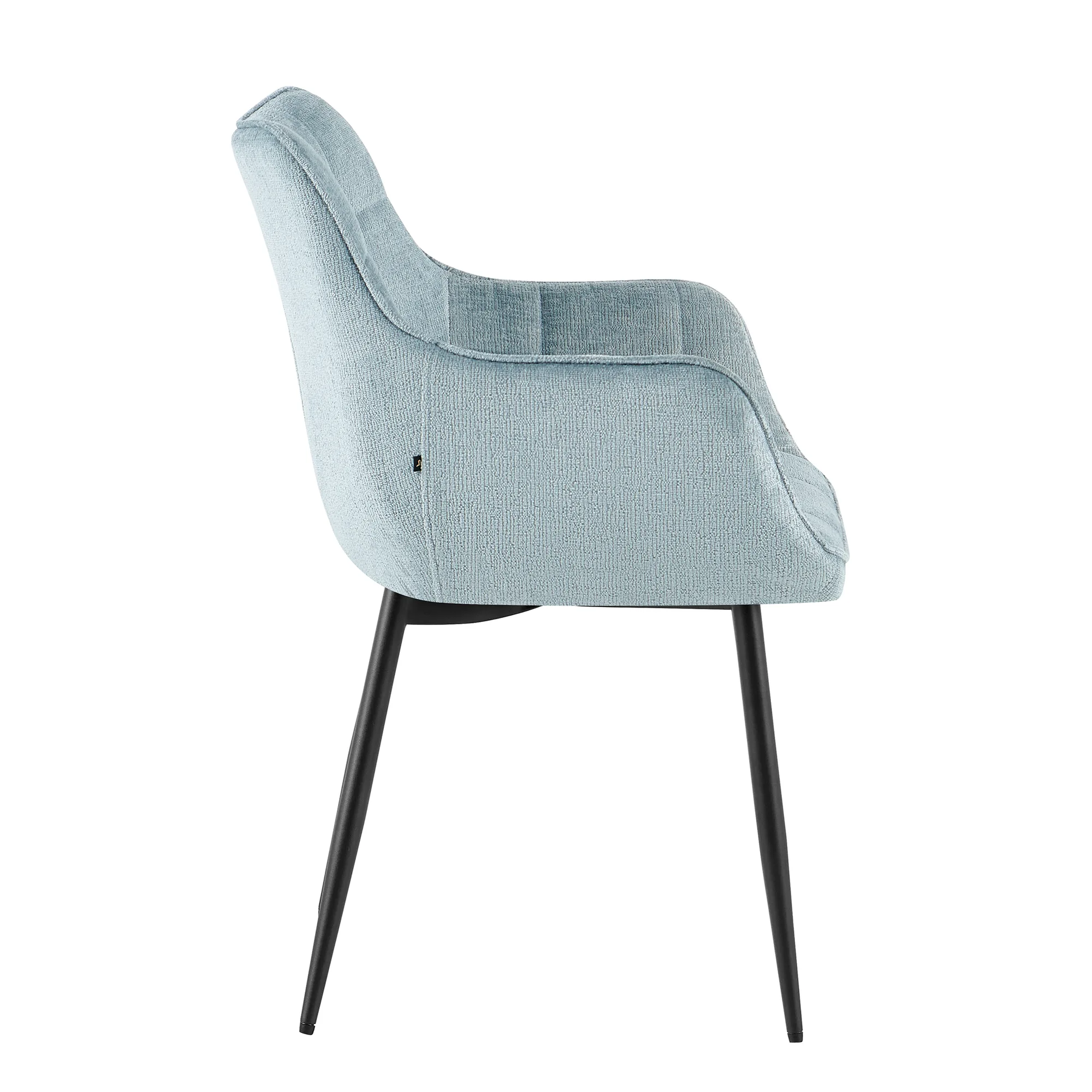 Esszimmerstuhl Lucille Arm Perfect Harmony 72 Hellblau - Benoa