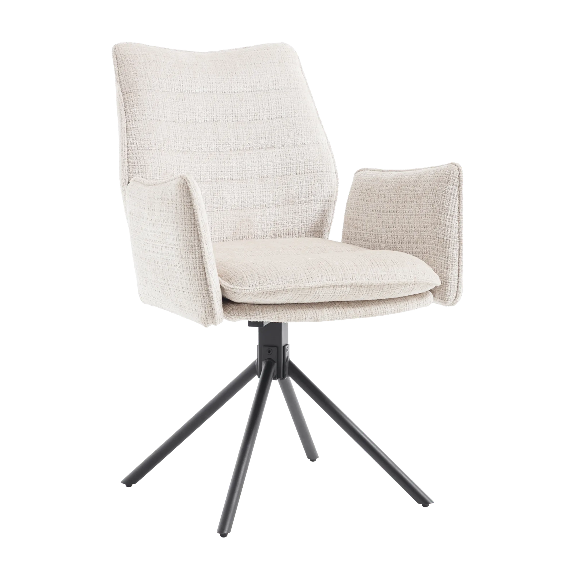 Dining Chair Tim Cremona 02 Light Beige - Benoa