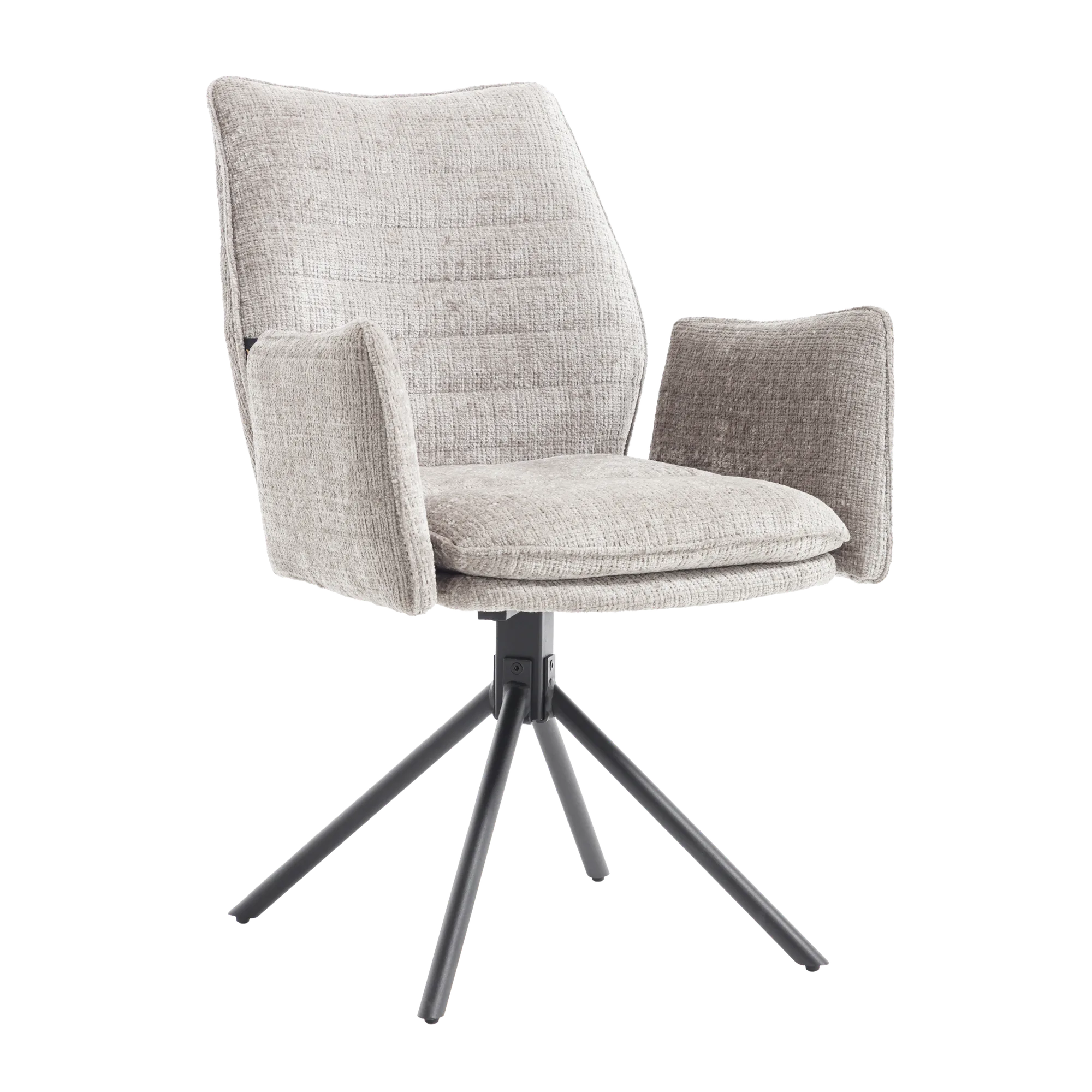Dining Chair Tim Cremona 85 Concrete Grey - Benoa