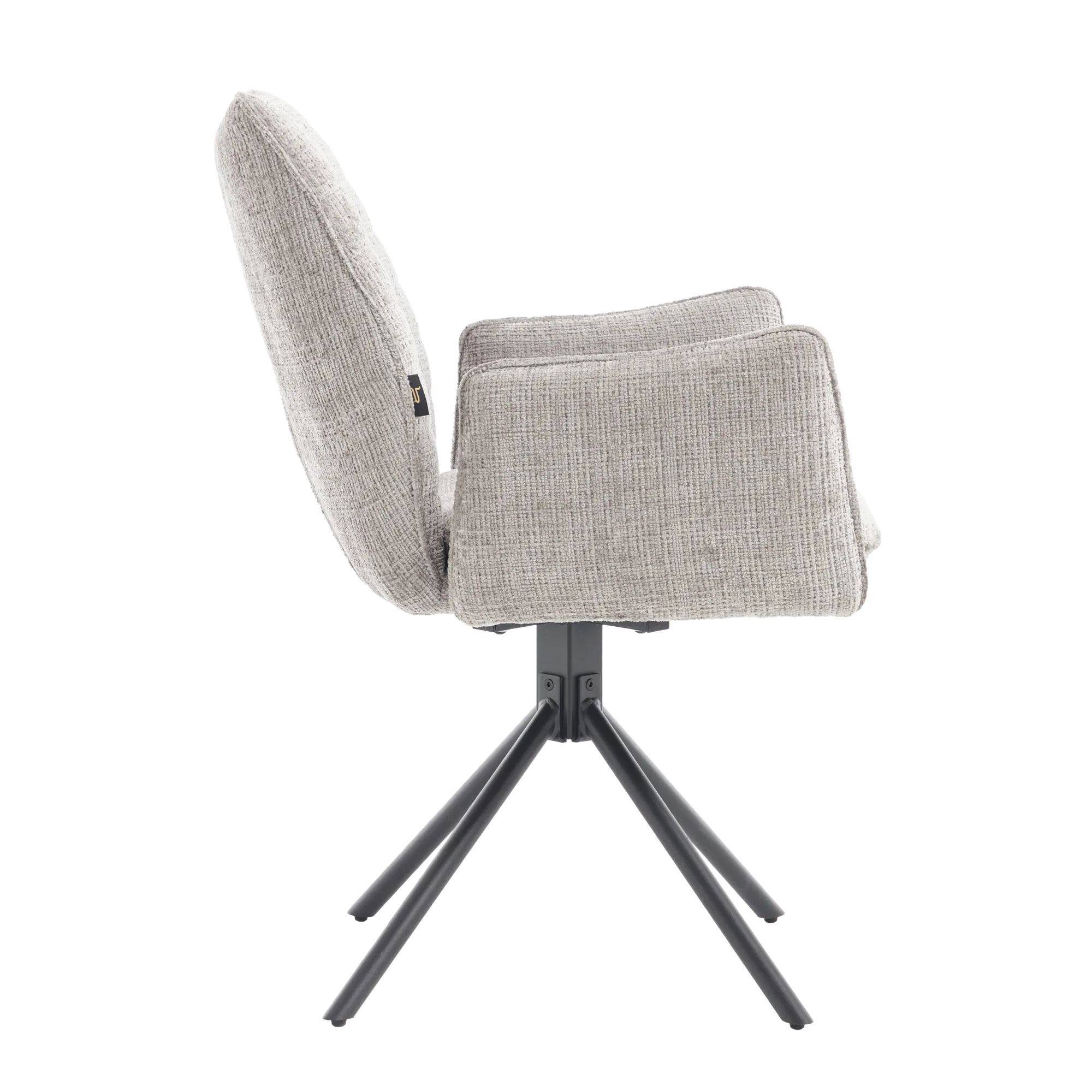 Dining Chair Tim Cremona 85 Concrete Grey - Benoa