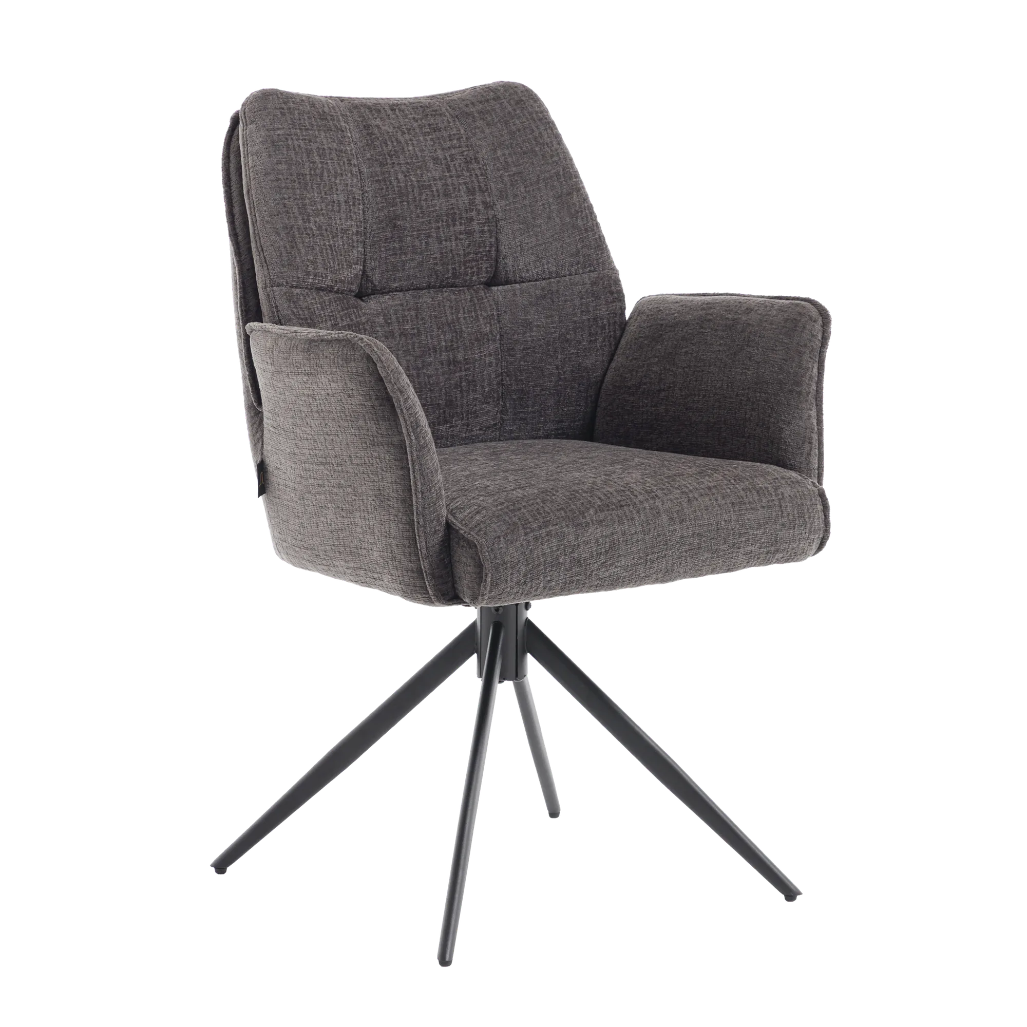 Dining Chair Sem Tresor 16 Dark Grey - Benoa