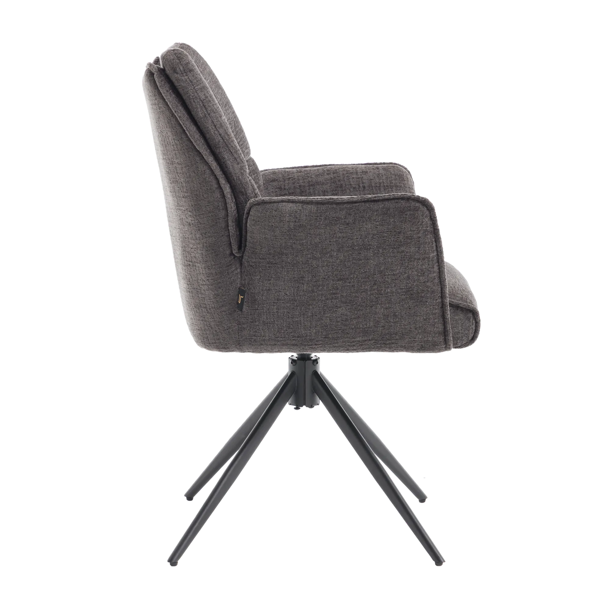 Dining Chair Sem Tresor 16 Dark Grey - Benoa