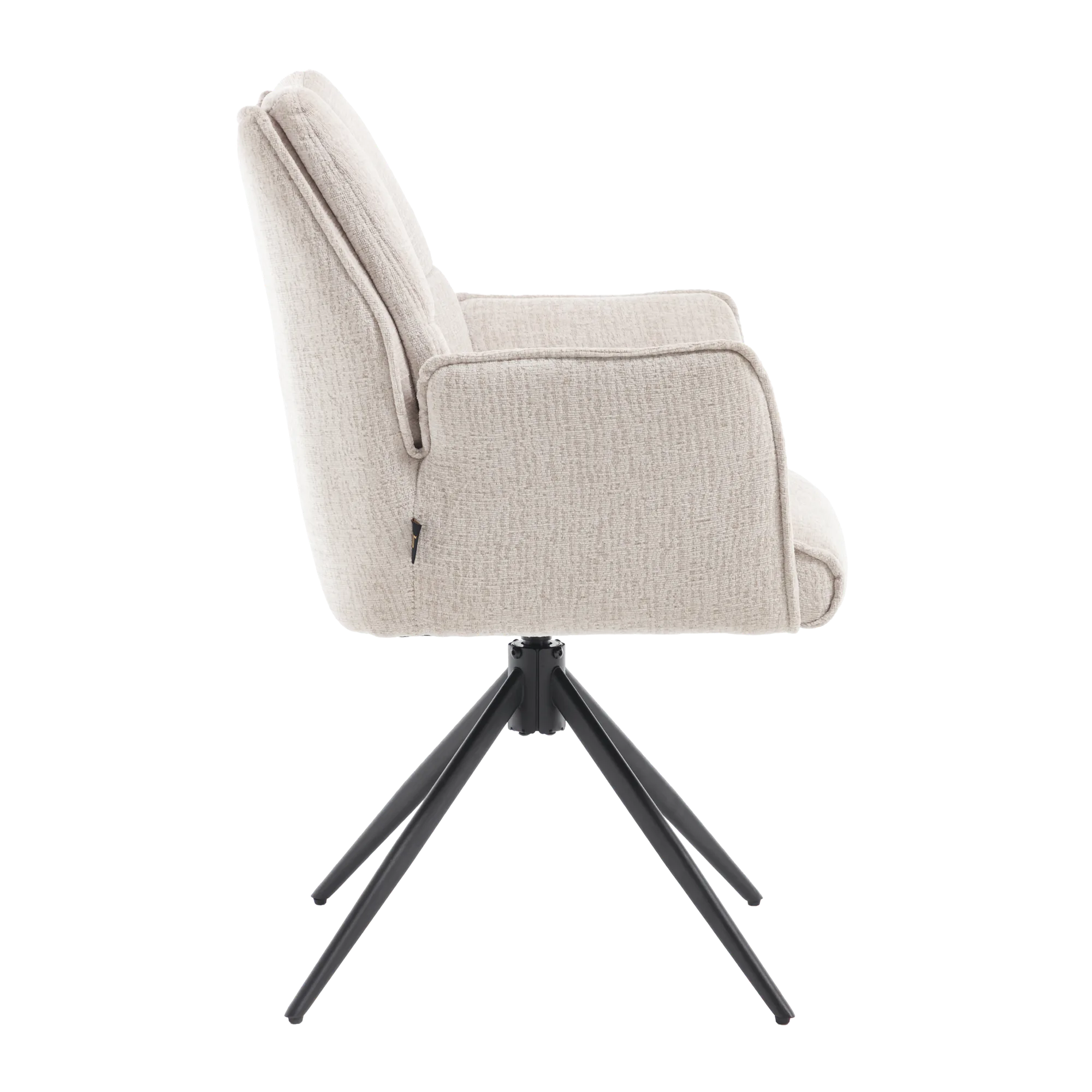 Esszimmerstuhl Sem Tresor 27 Beige (Metall) - Benoa