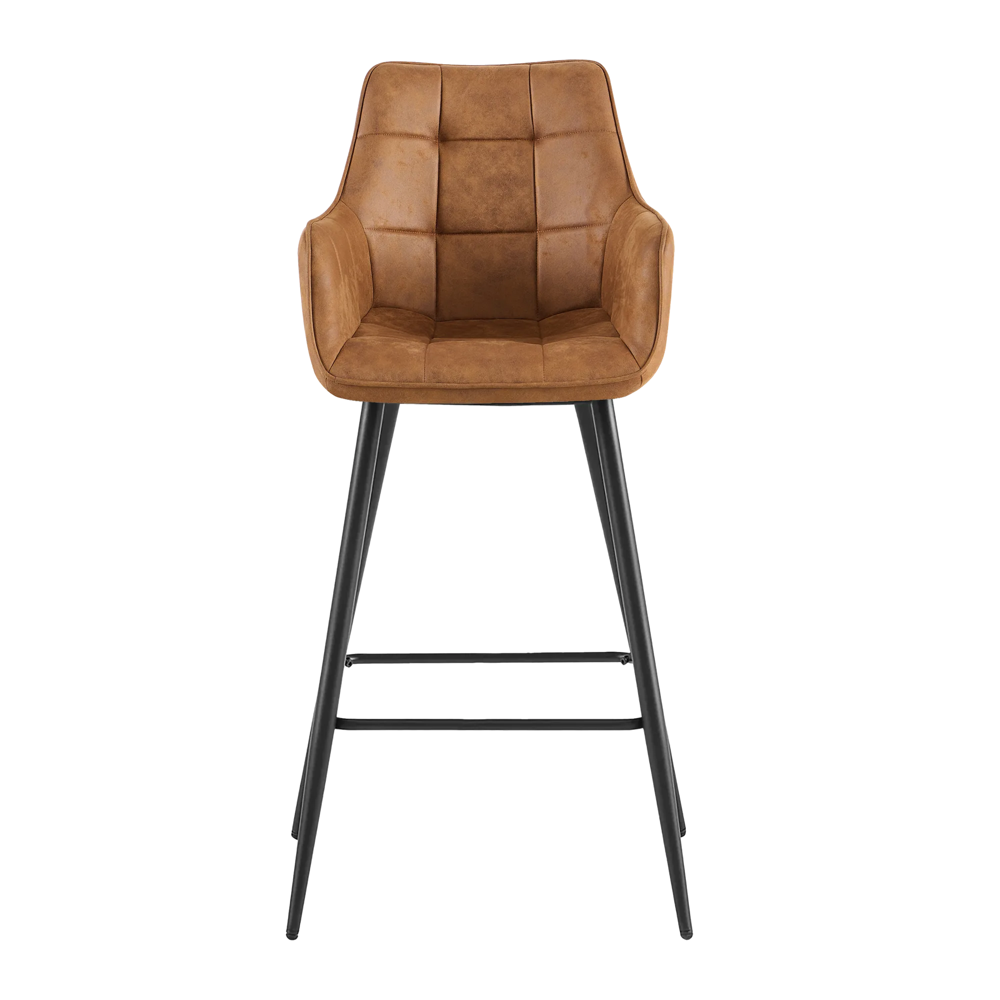 Barhocker Lucille Arm CEP 01 Cognac - Benoa