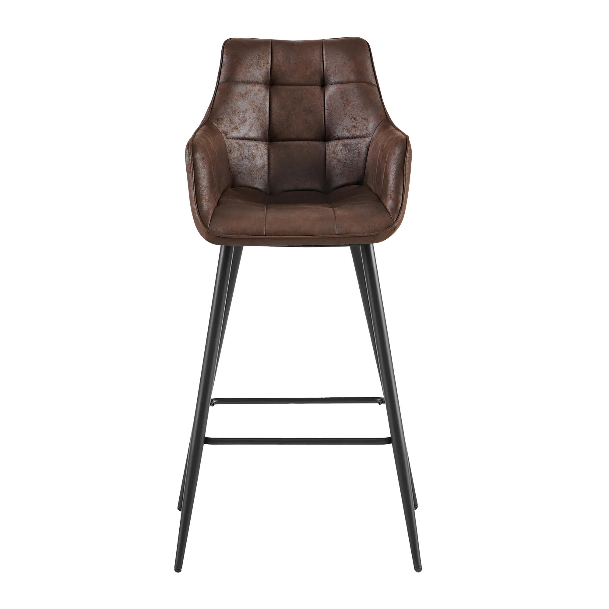 Barhocker Lucille Arm CEP 09 Dunkelbraun - Benoa