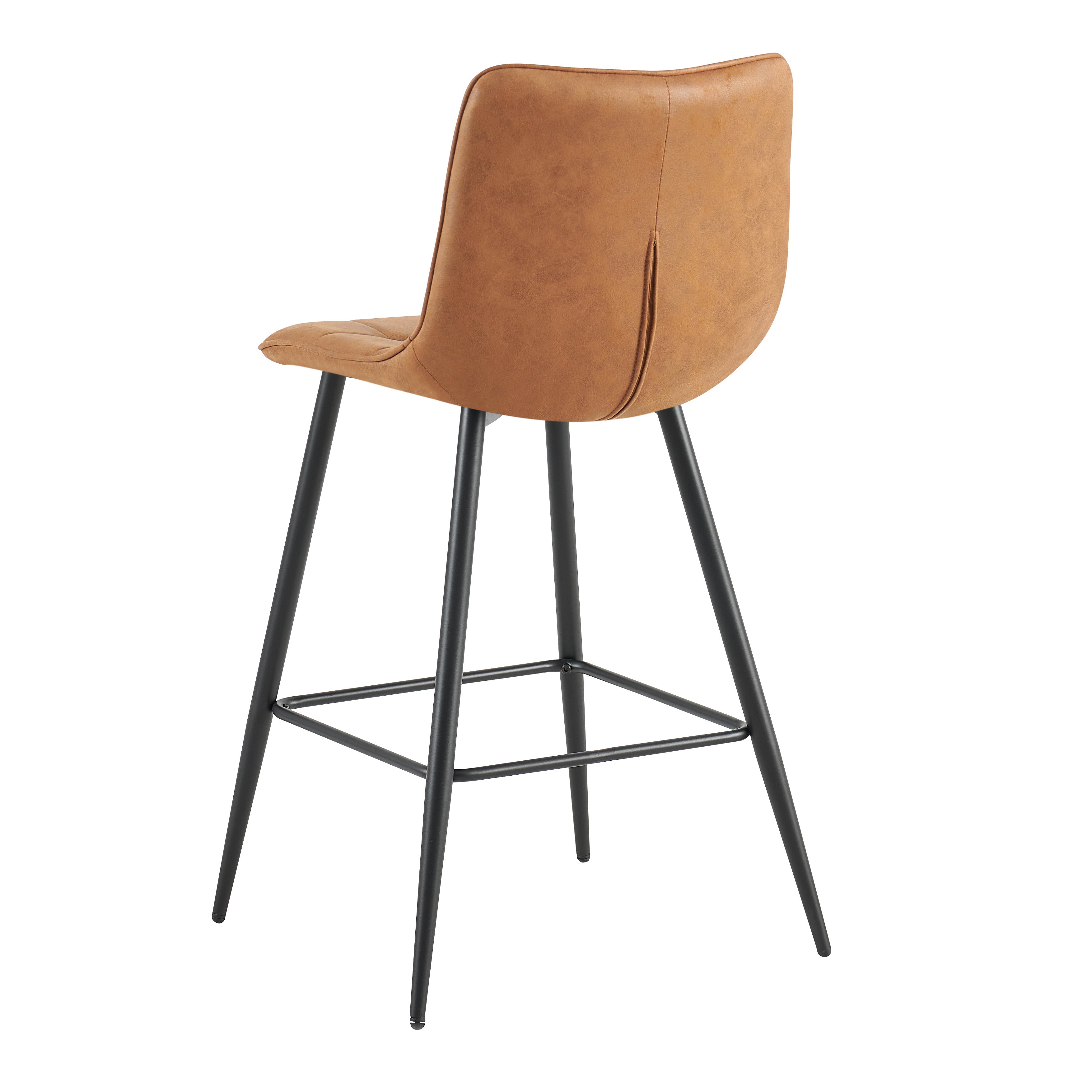 Bar Stool Lucille CEP 01 Cognac (seat height 67cm) - Benoa