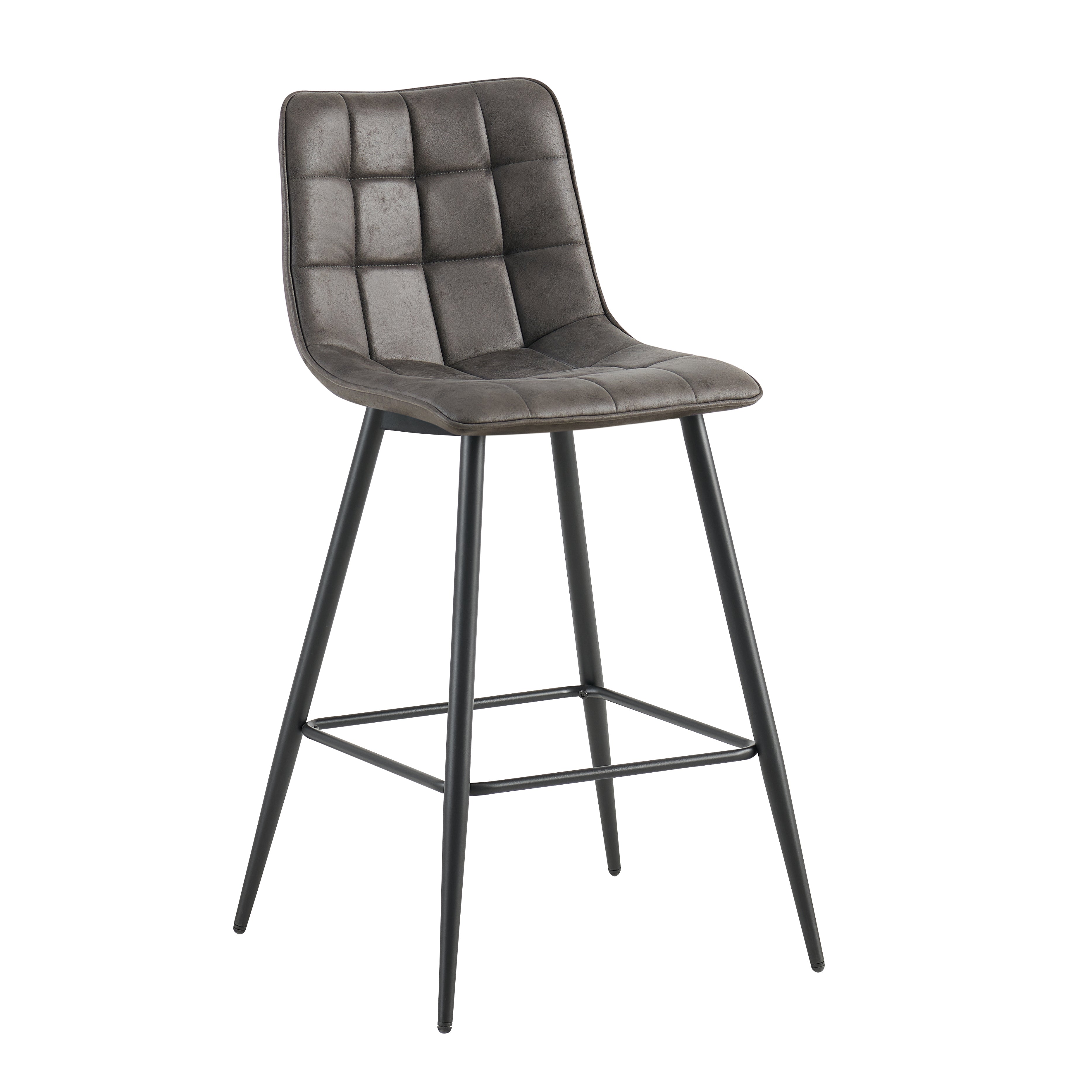 Barhocker Lucille CEP 11 Anthrazit (Sitz 67cm) (Stahl) - Benoa