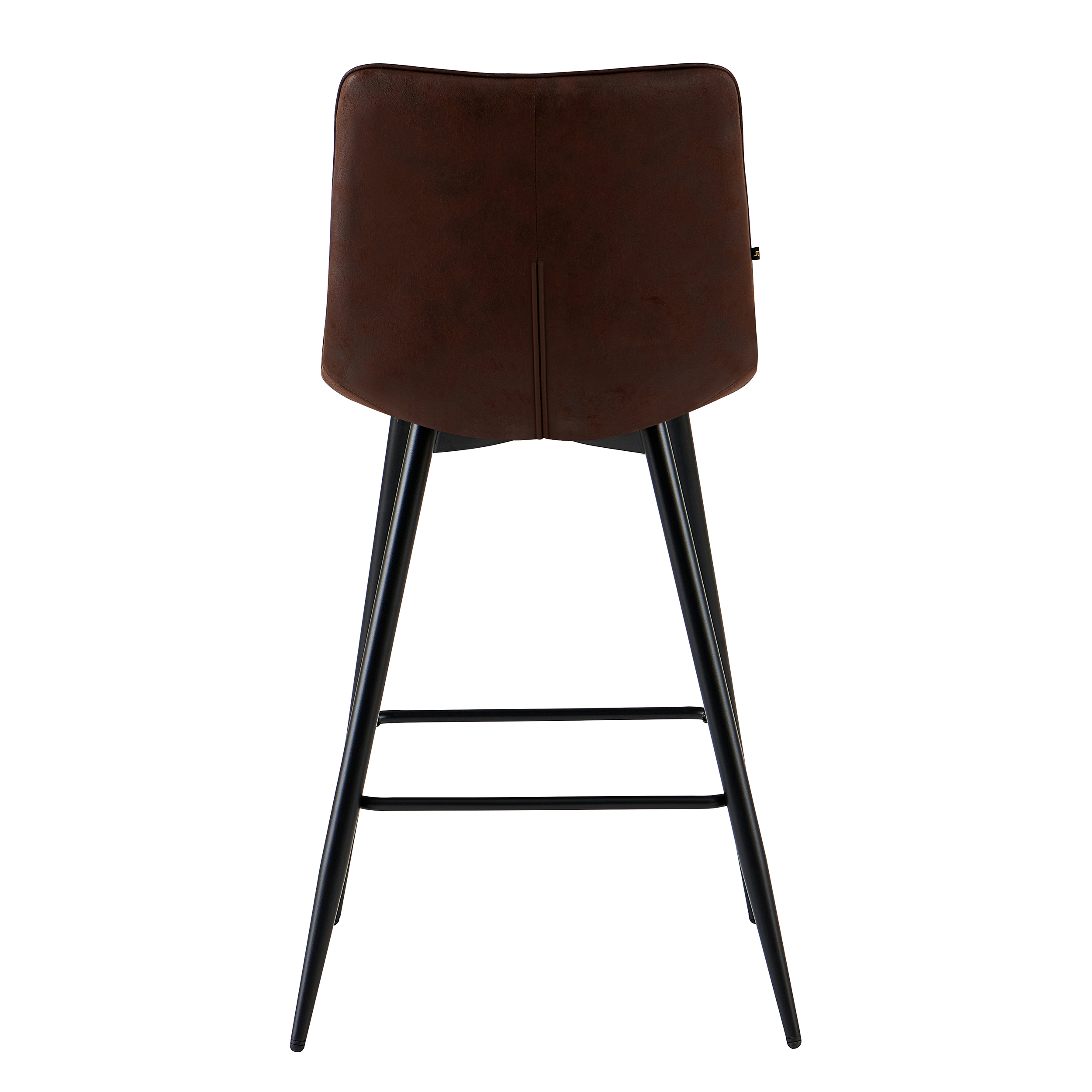 Barhocker Lucille CEP 09 Dunkelbraun (Sitz 67) (Mikrofaser) - Benoa