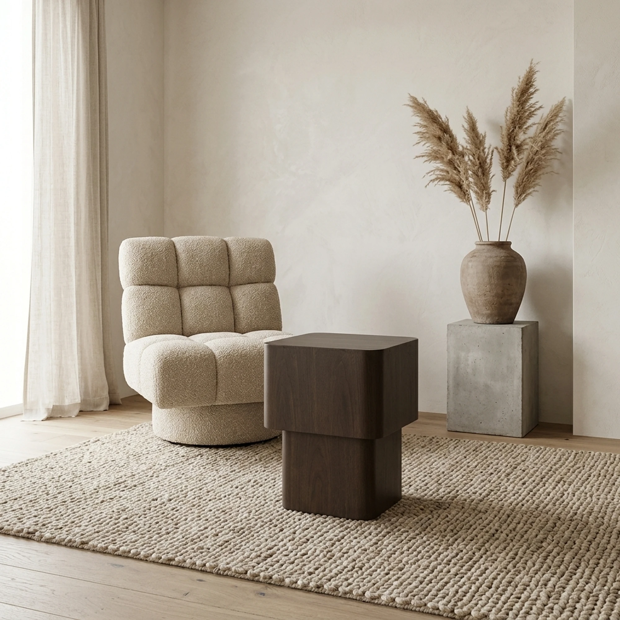 Jip Side Table Brown - Eleonora