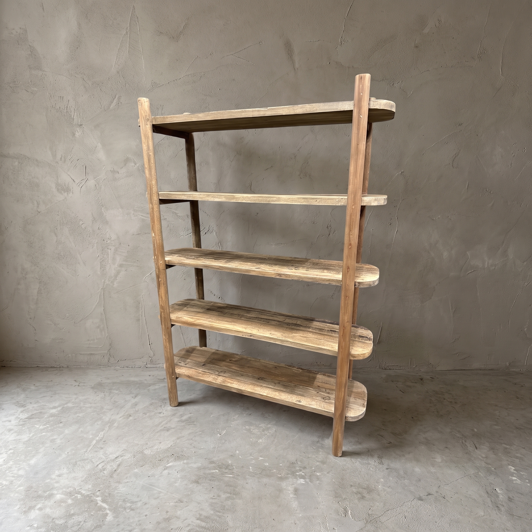 Balok oval-shelf bookcase