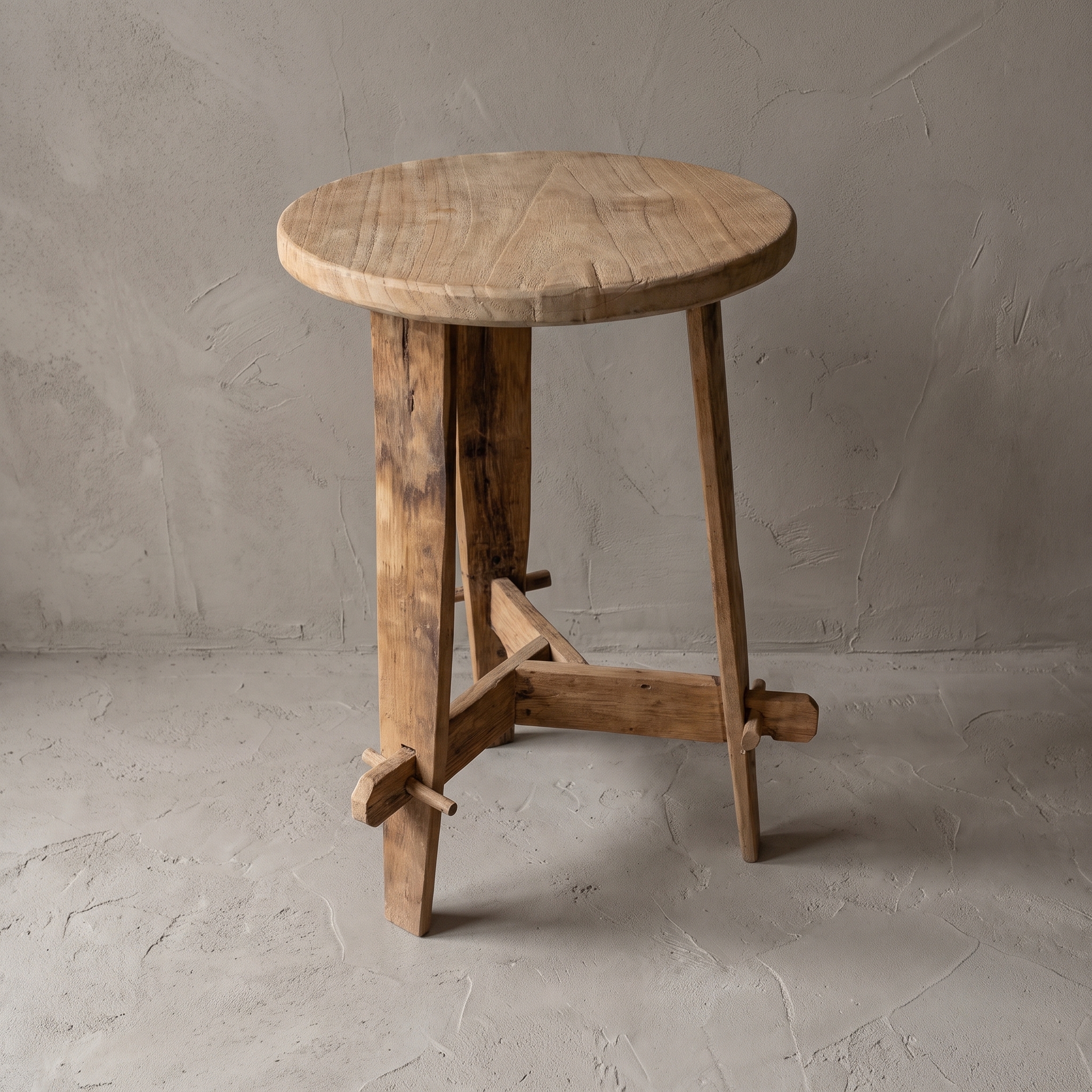 Tisch Beben Teakholz rund - World of Brosi