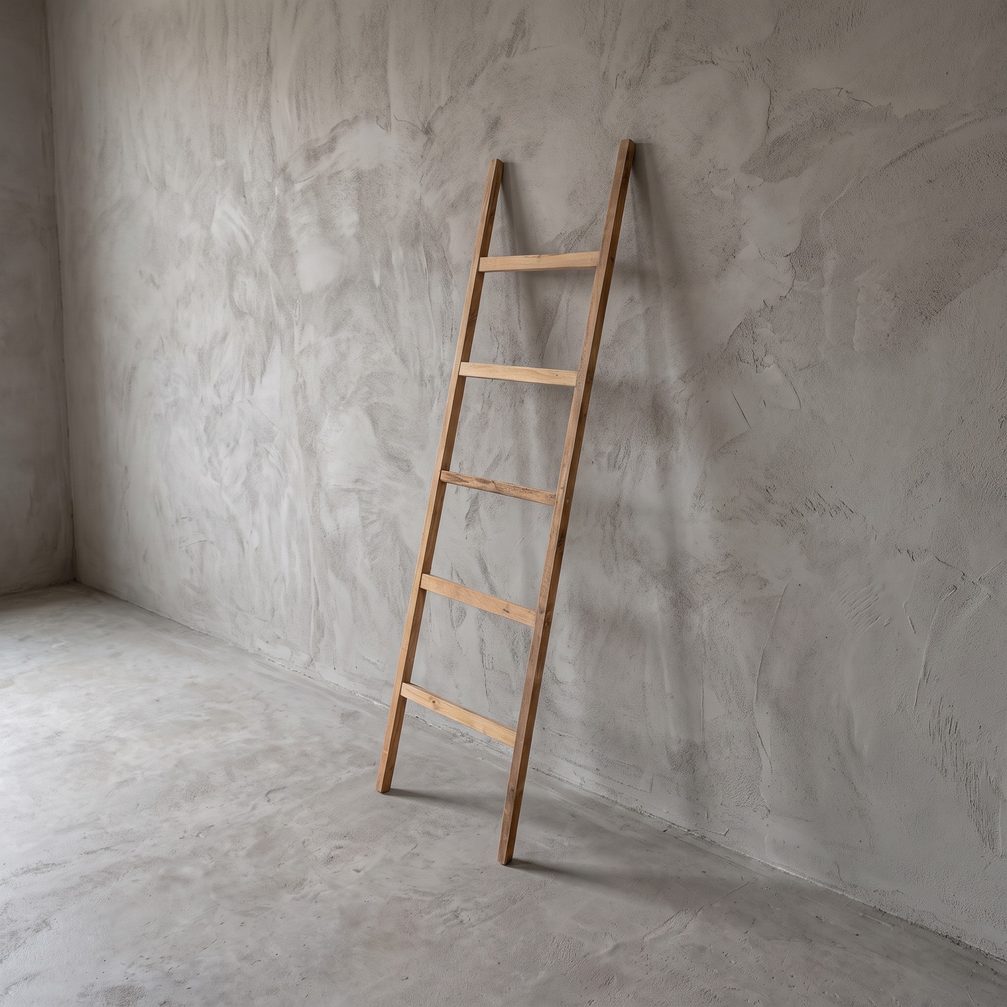 Reclaimed teak decorative ladder - World of Brosi