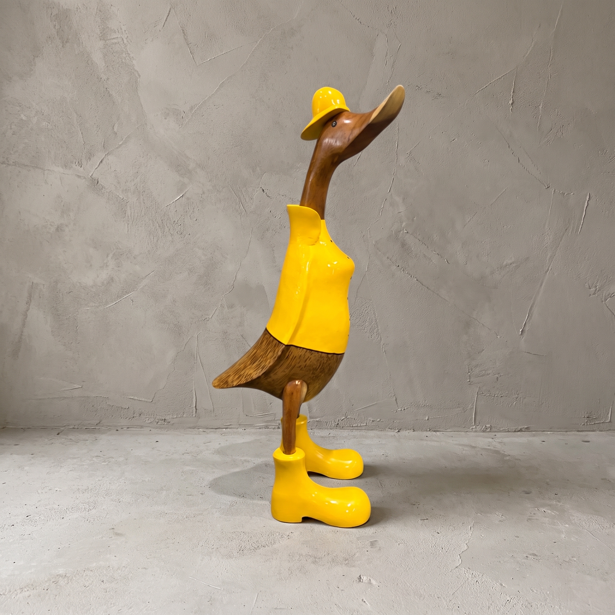 Raincoat bamboo duck