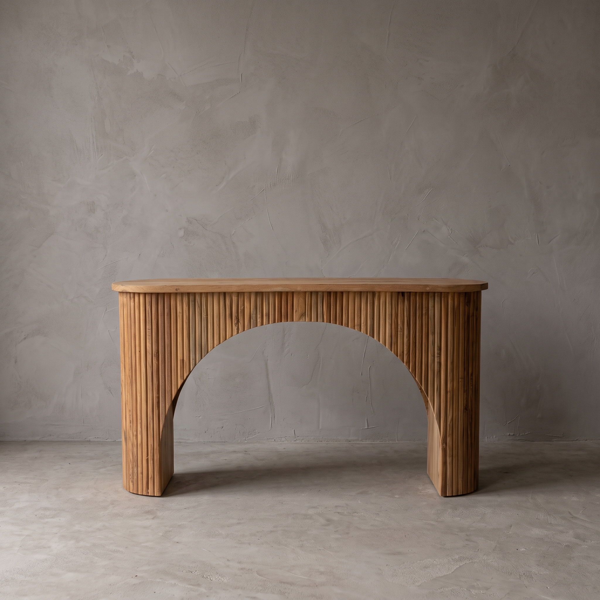 Rujen reclaimed teak console table - World of Brosi