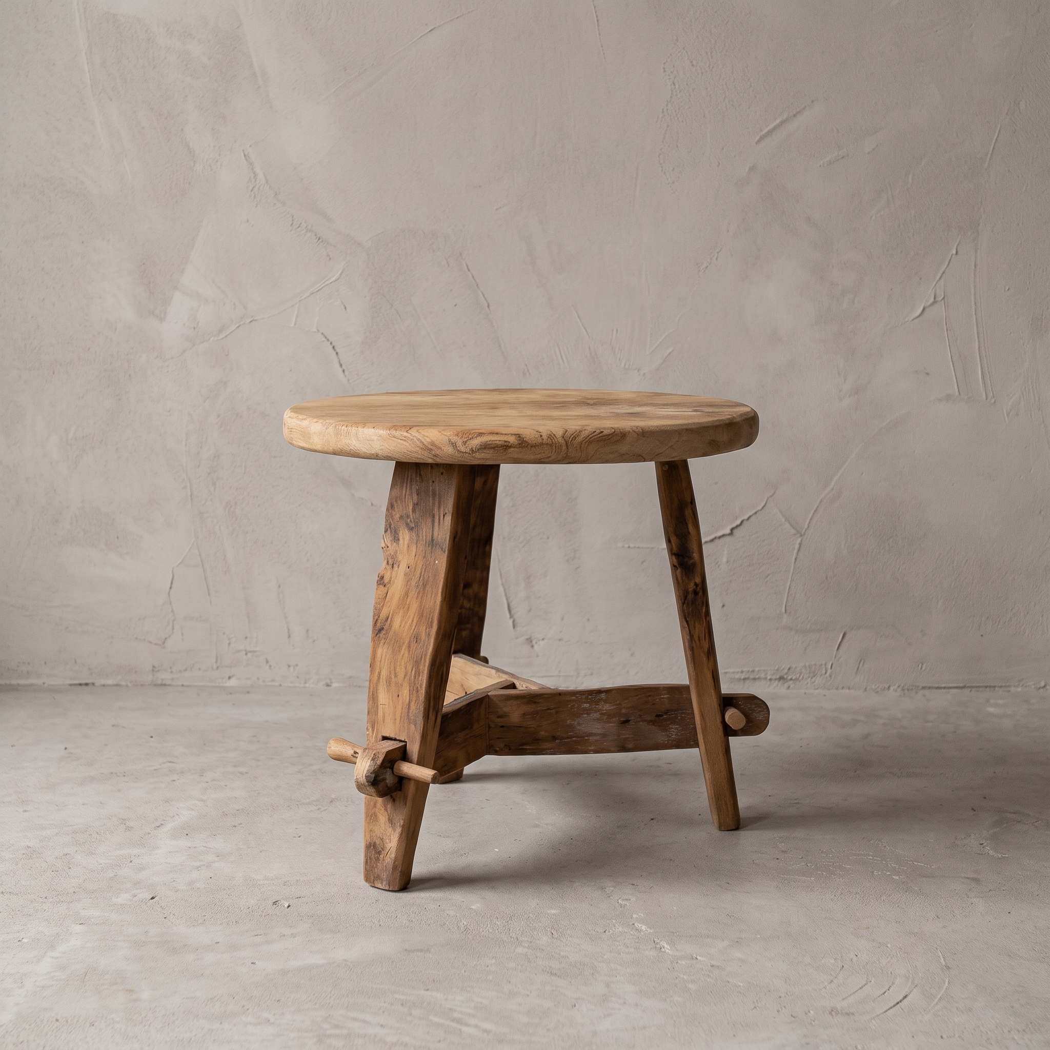Round Beben teak table - World of Brosi