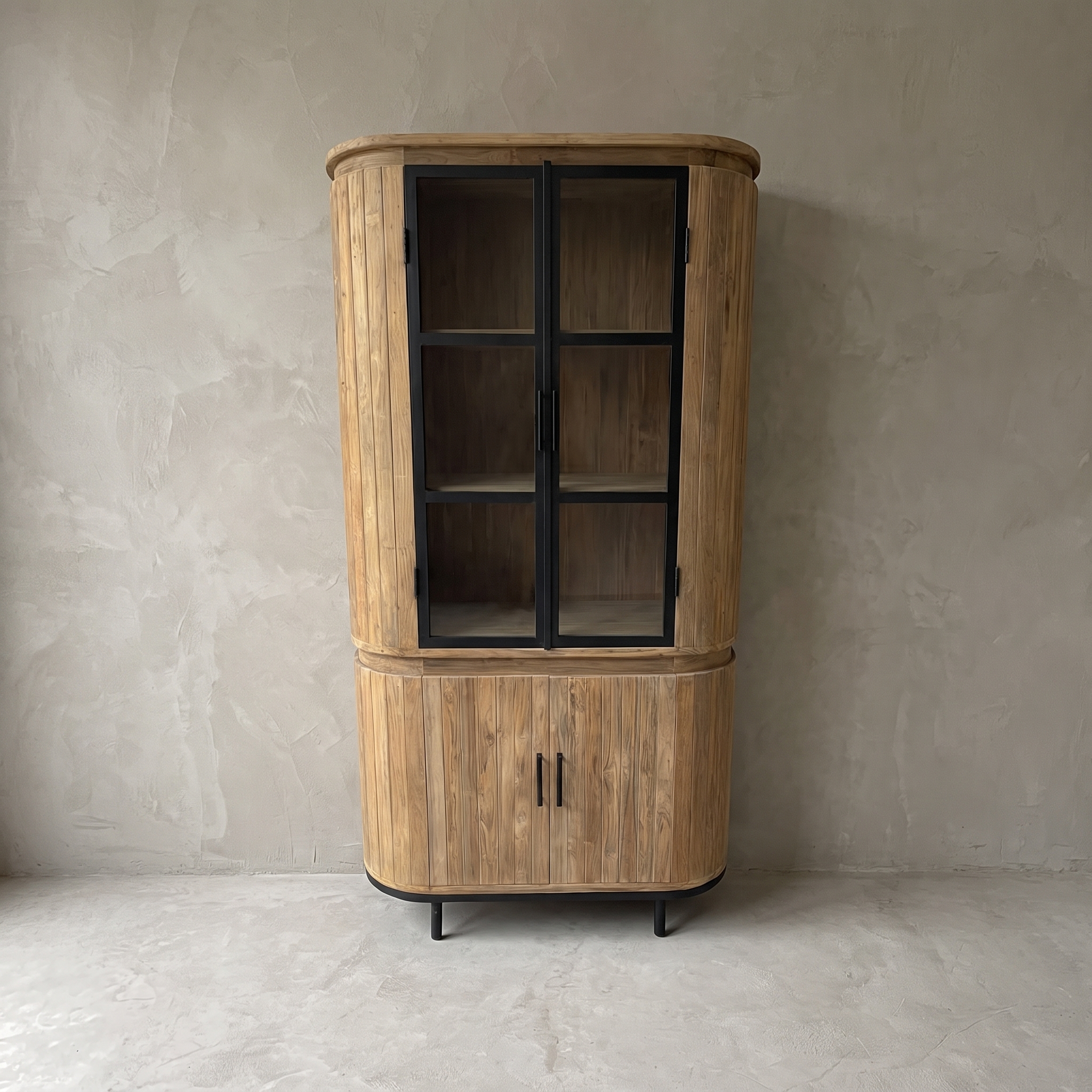 Vitrina Kennington Small de teca - World of Brosi